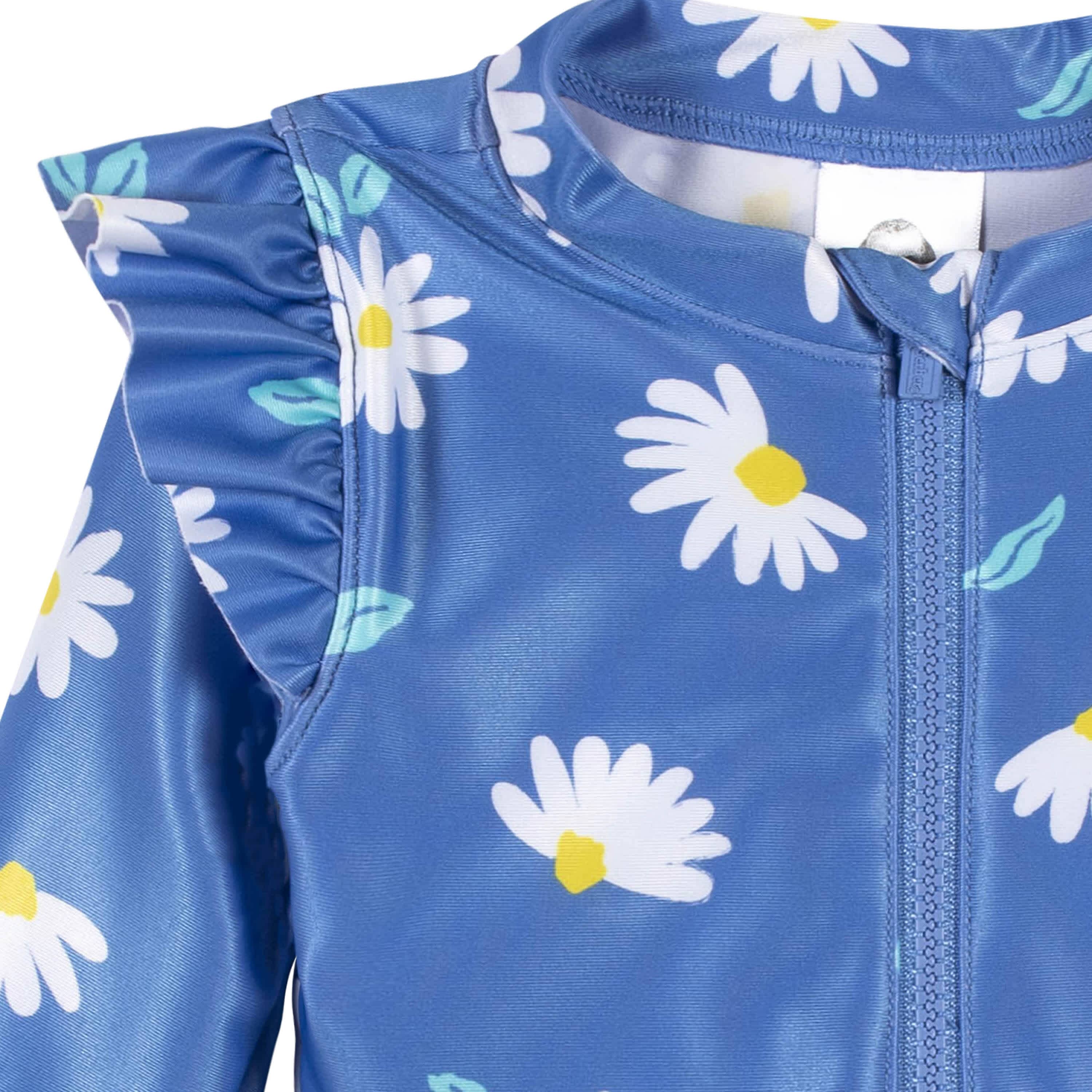 Baby & Toddler Girls UPF 50+ Darling Daisy Rash Guard - Image 3