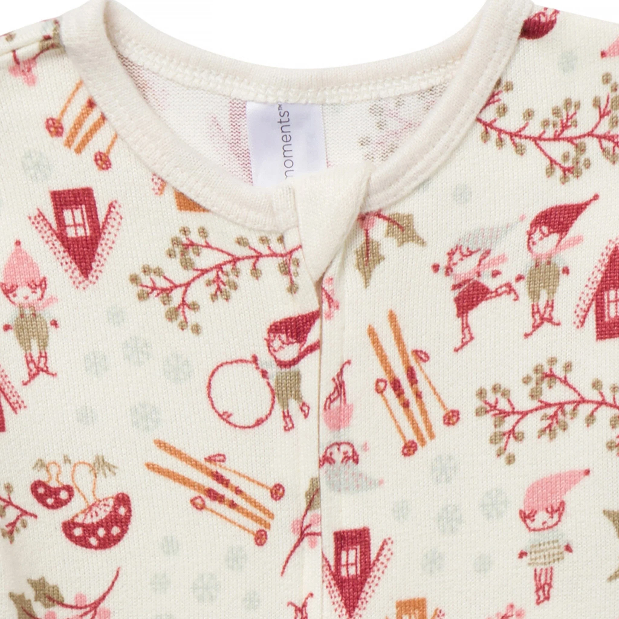 Girls Winter Joy Snug Fit Footless Pajamas - Image 2