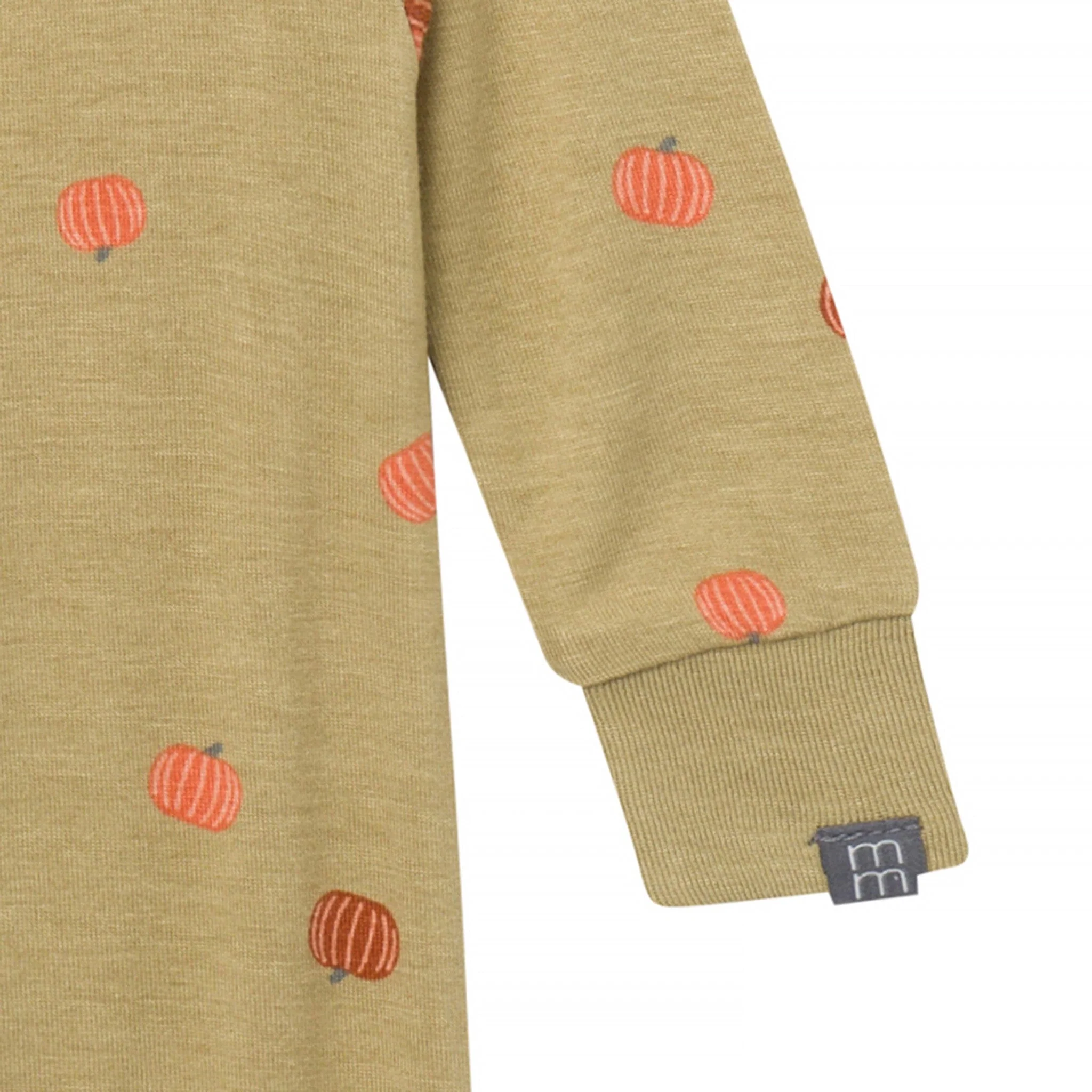Baby & Toddler Neutral Pumpkin Patch Viscose Snug Fit Footless Pajamas - Image 3