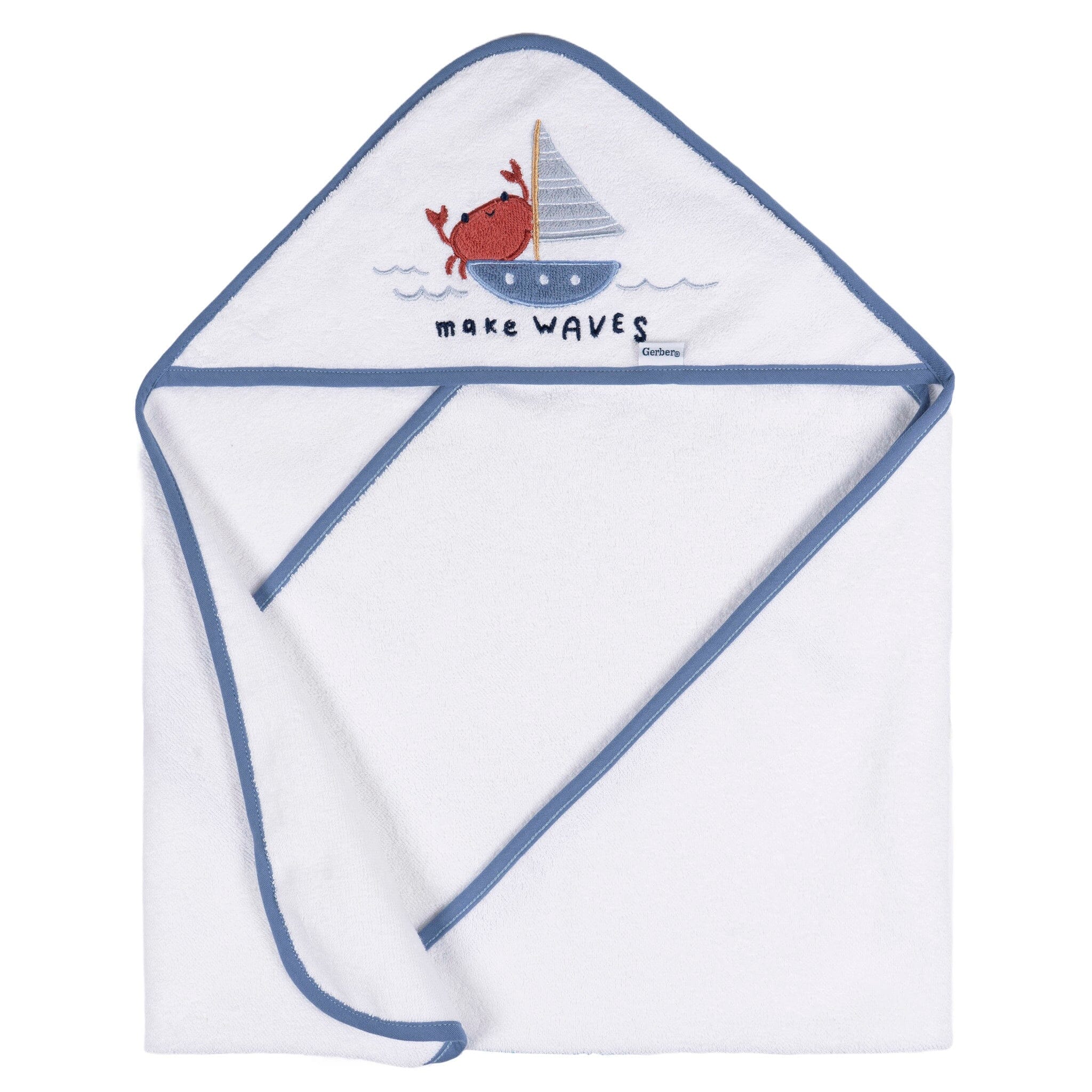 Baby Boys Little Lighthouse Hooded Towel - Image 3