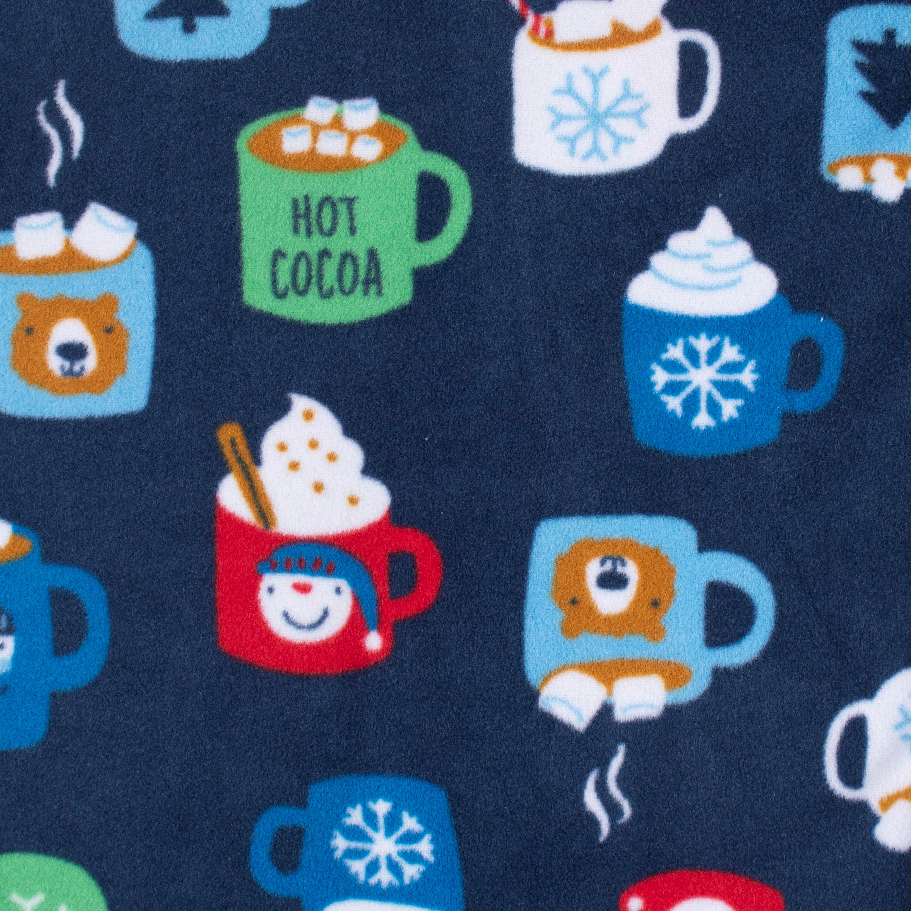 Baby & Toddler Neutral Hot Chocolate Fleece Pajamas - Image 4
