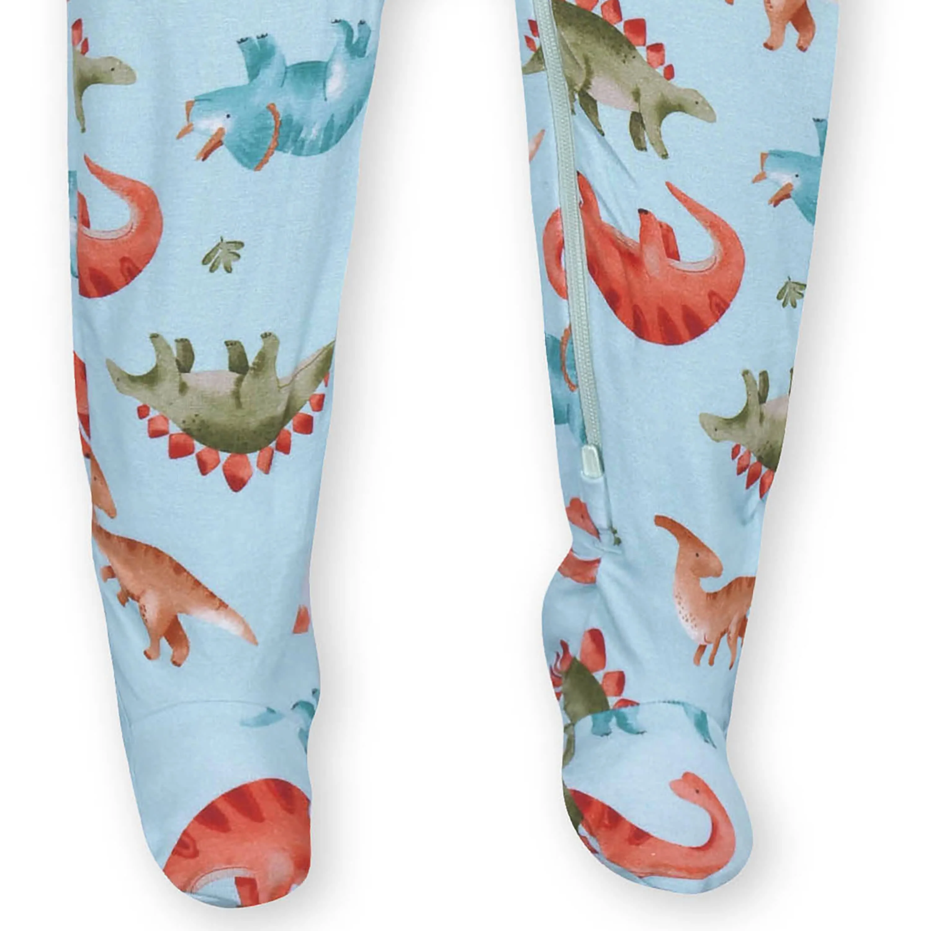 Baby & Toddler Snugosaurous Buttery Soft Viscose Made from Eucalyptus Snug Fit Footed Pajamas - Image 9