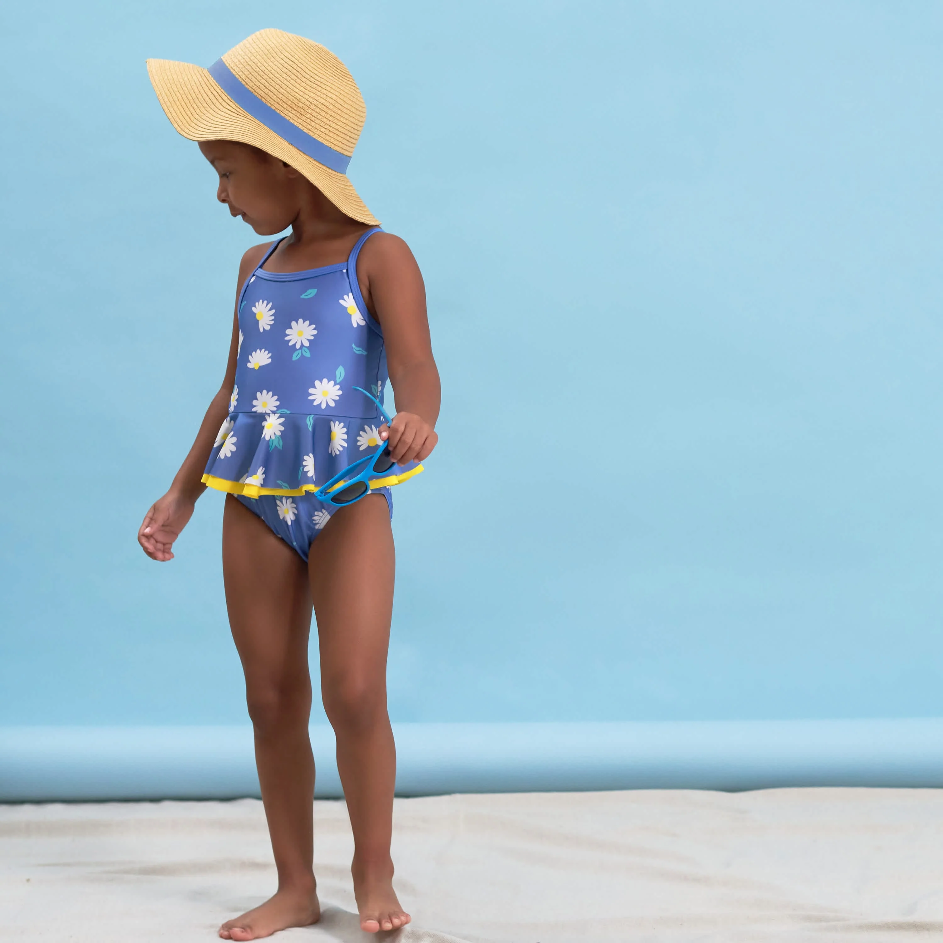 Baby & Toddler Girls UPF 50+ Darling Daisy One-Piece Swimsuit - Image 2
