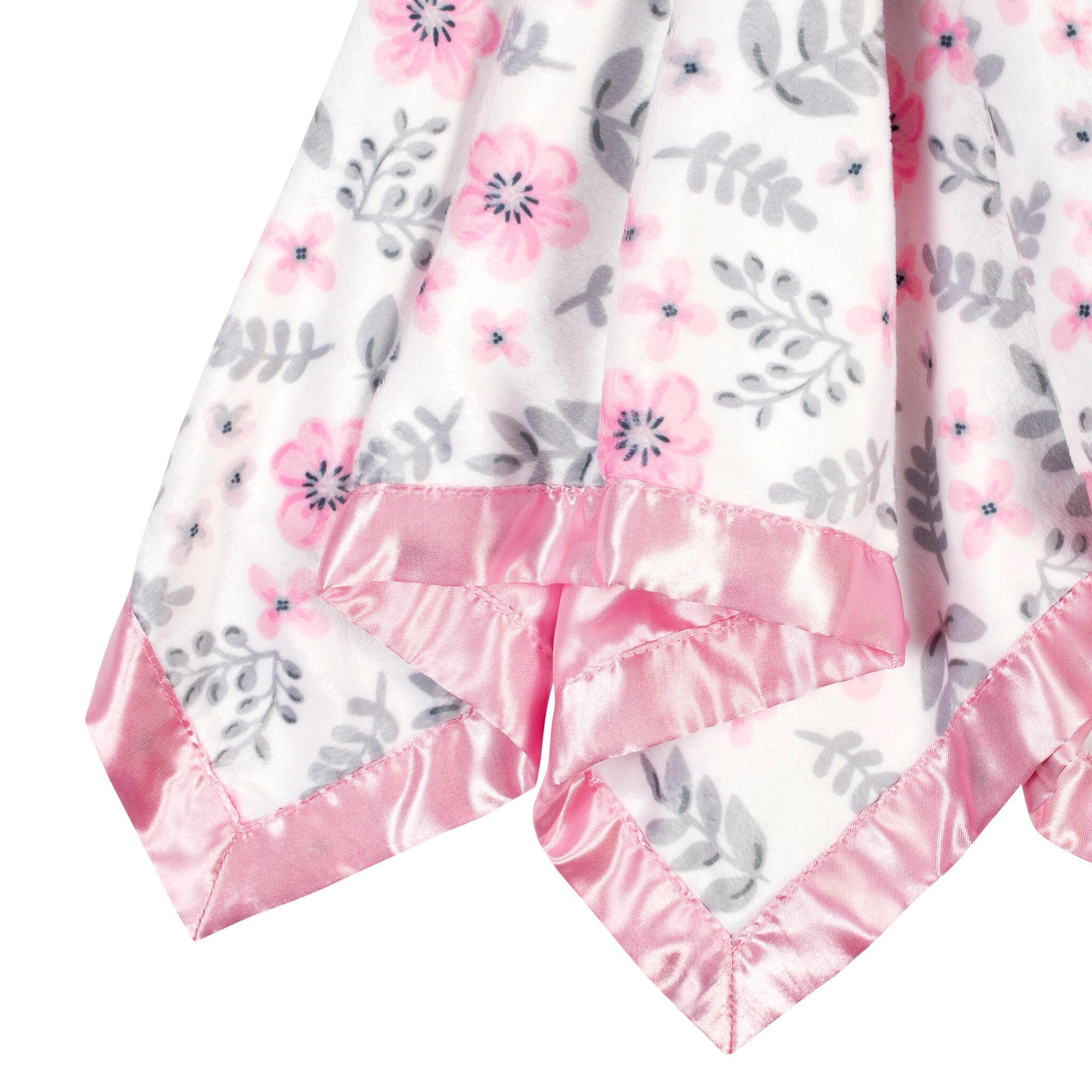 Embroidered Baby Girls Deer Oversized Security Blanket - Image 5