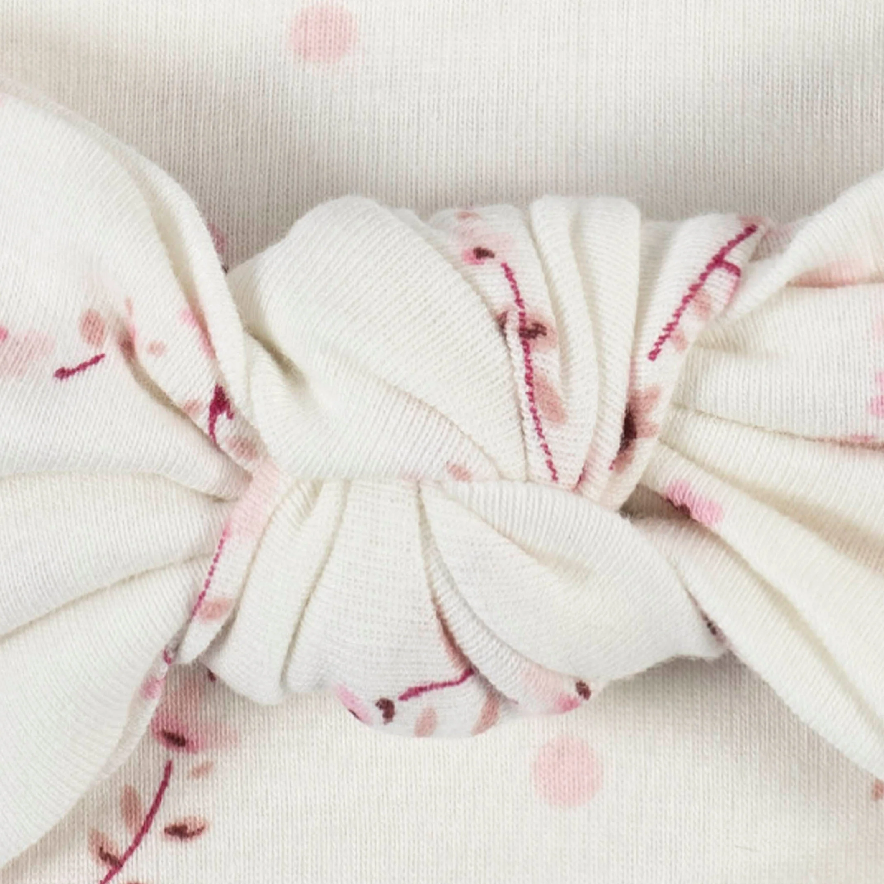 Baby Girls Floral Heart Headband - Image 2