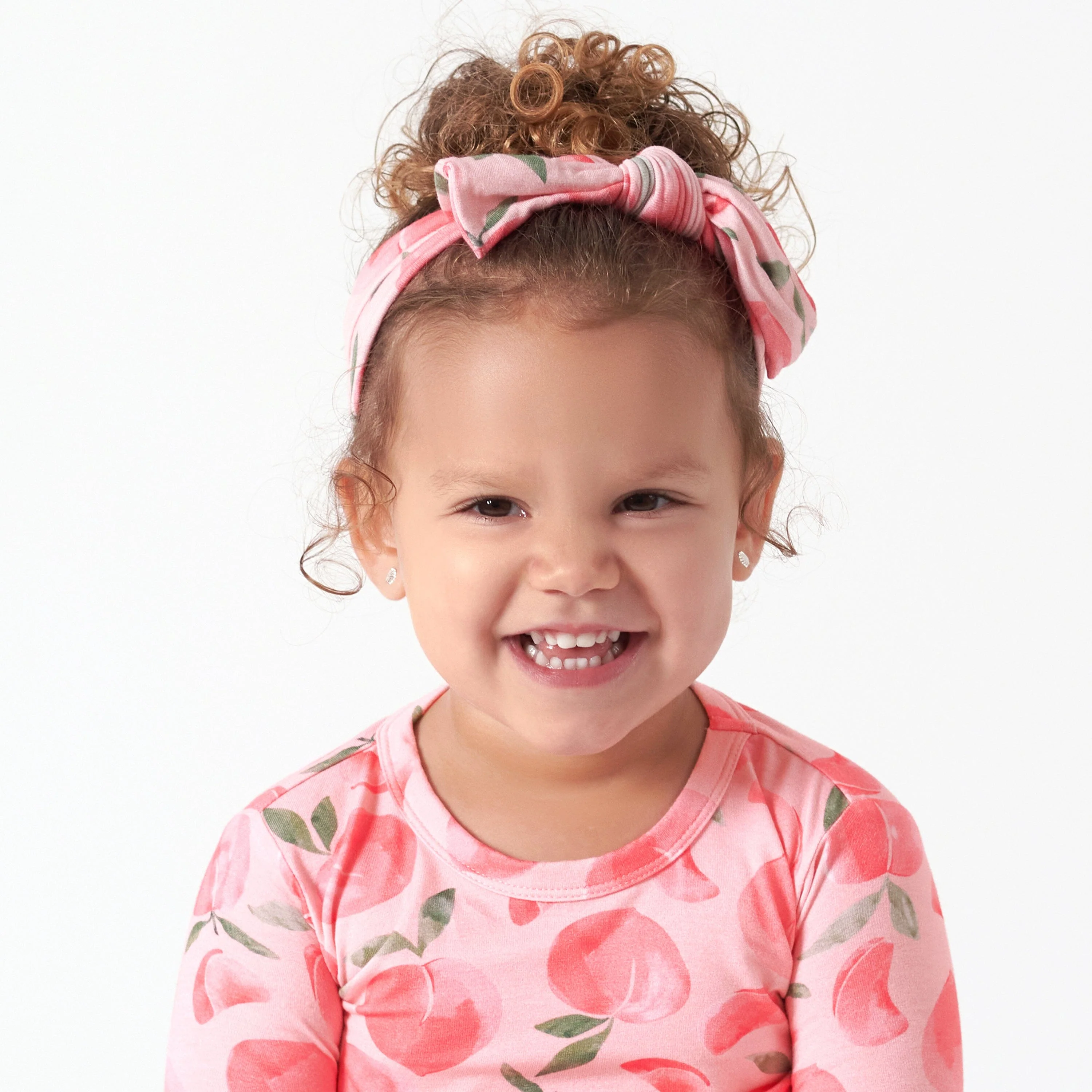 Girls Just Peachy Buttery Soft Viscose Made from Eucalyptus Headband - Image 2