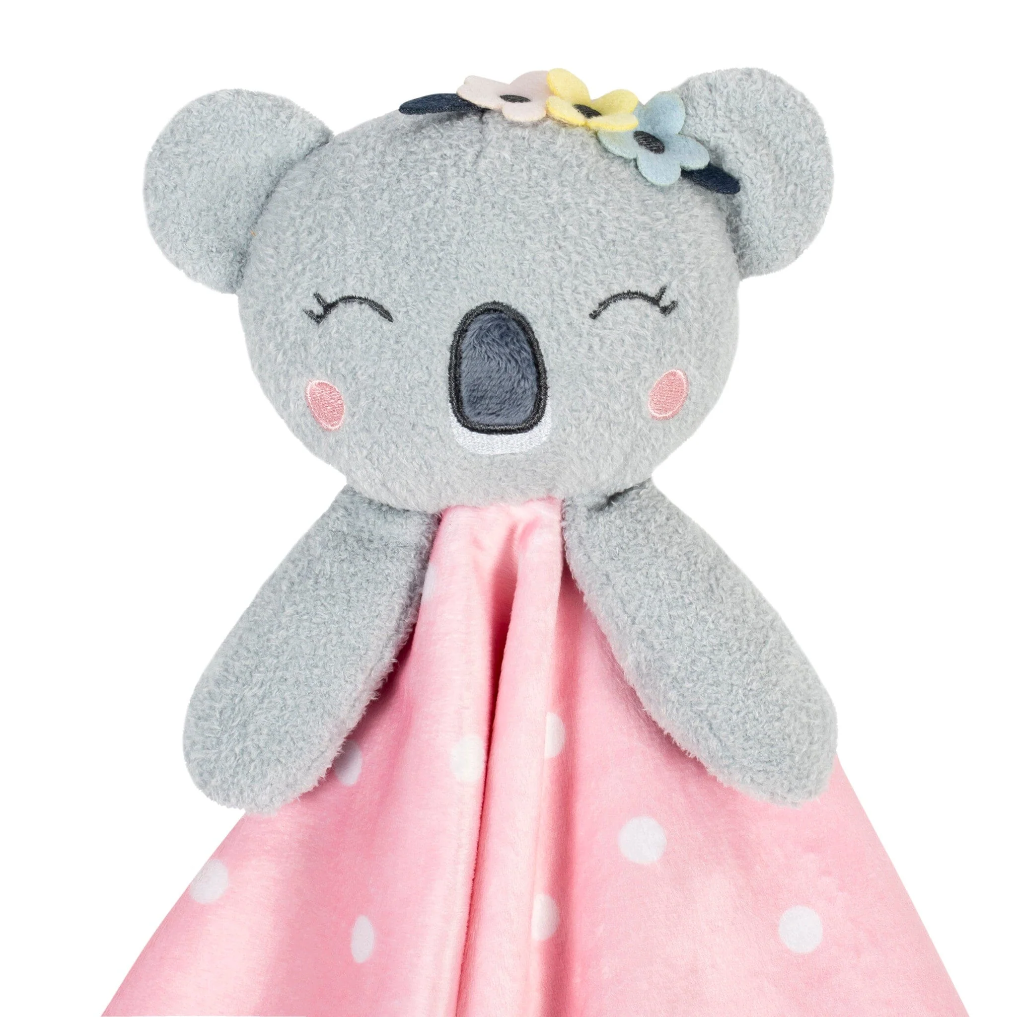 Embroidered Baby Girls Koala Oversized Security Blanket - Image 4
