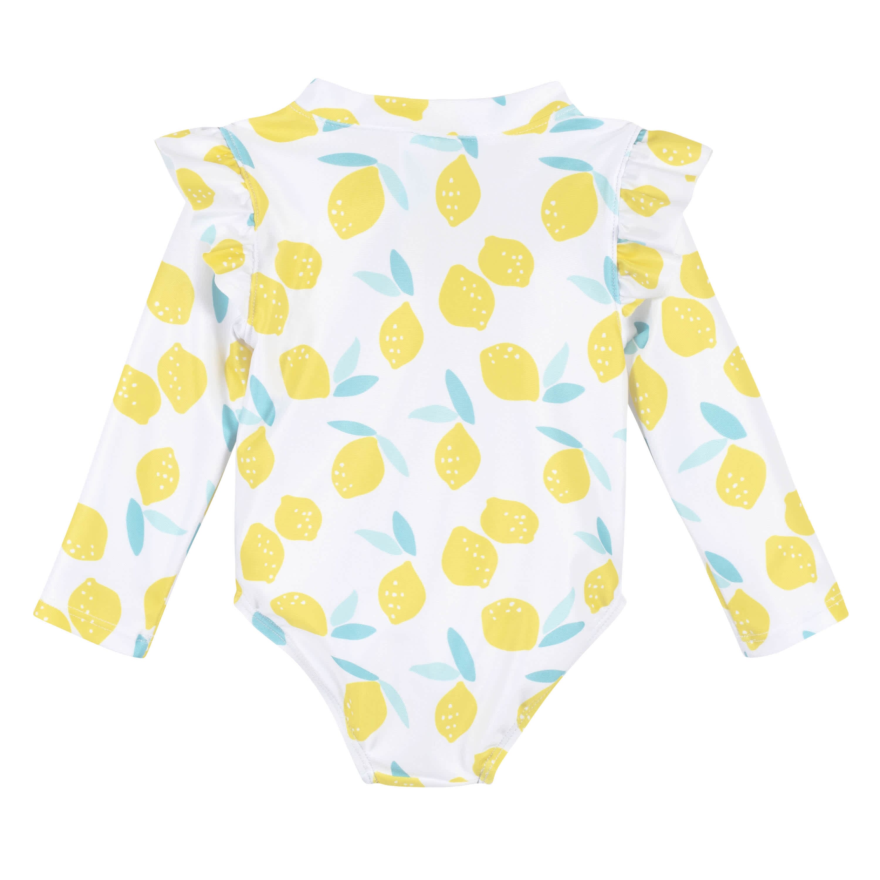 Baby & Toddler Girls UPF 50+ Lemon Squeeze Rash Guard - Image 6