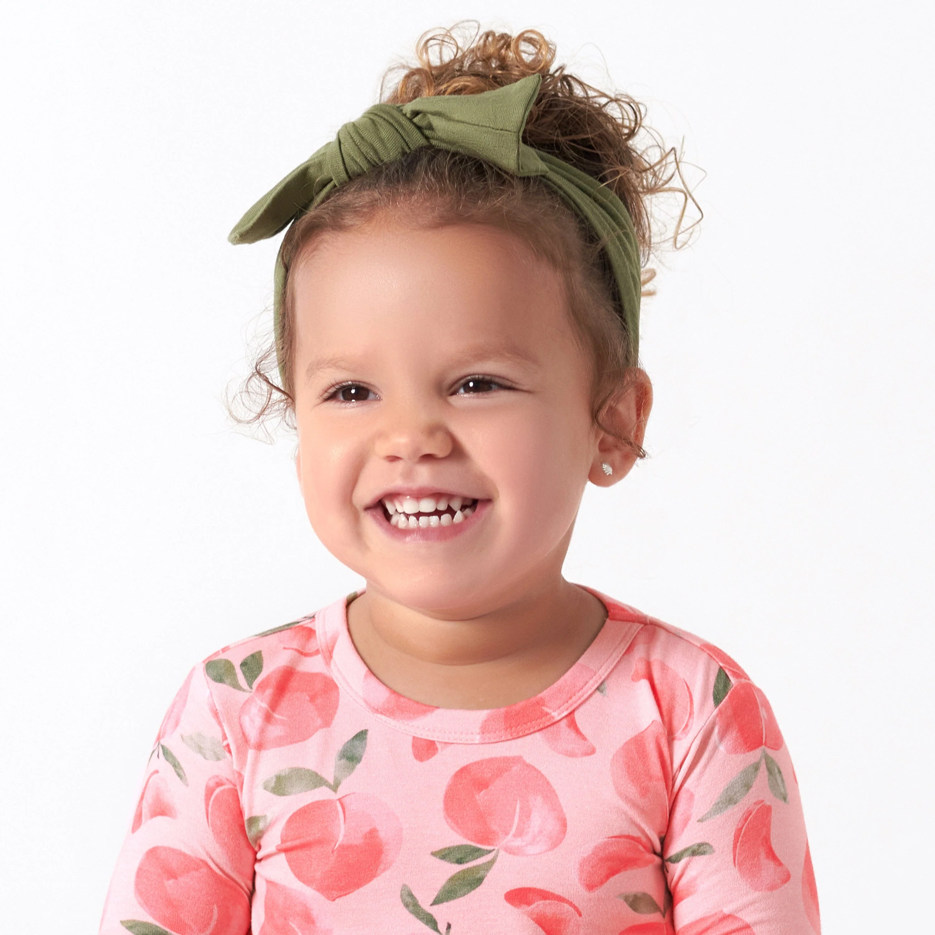 Girls Moss Buttery Soft Viscose Made from Eucalyptus Headband - Image 4