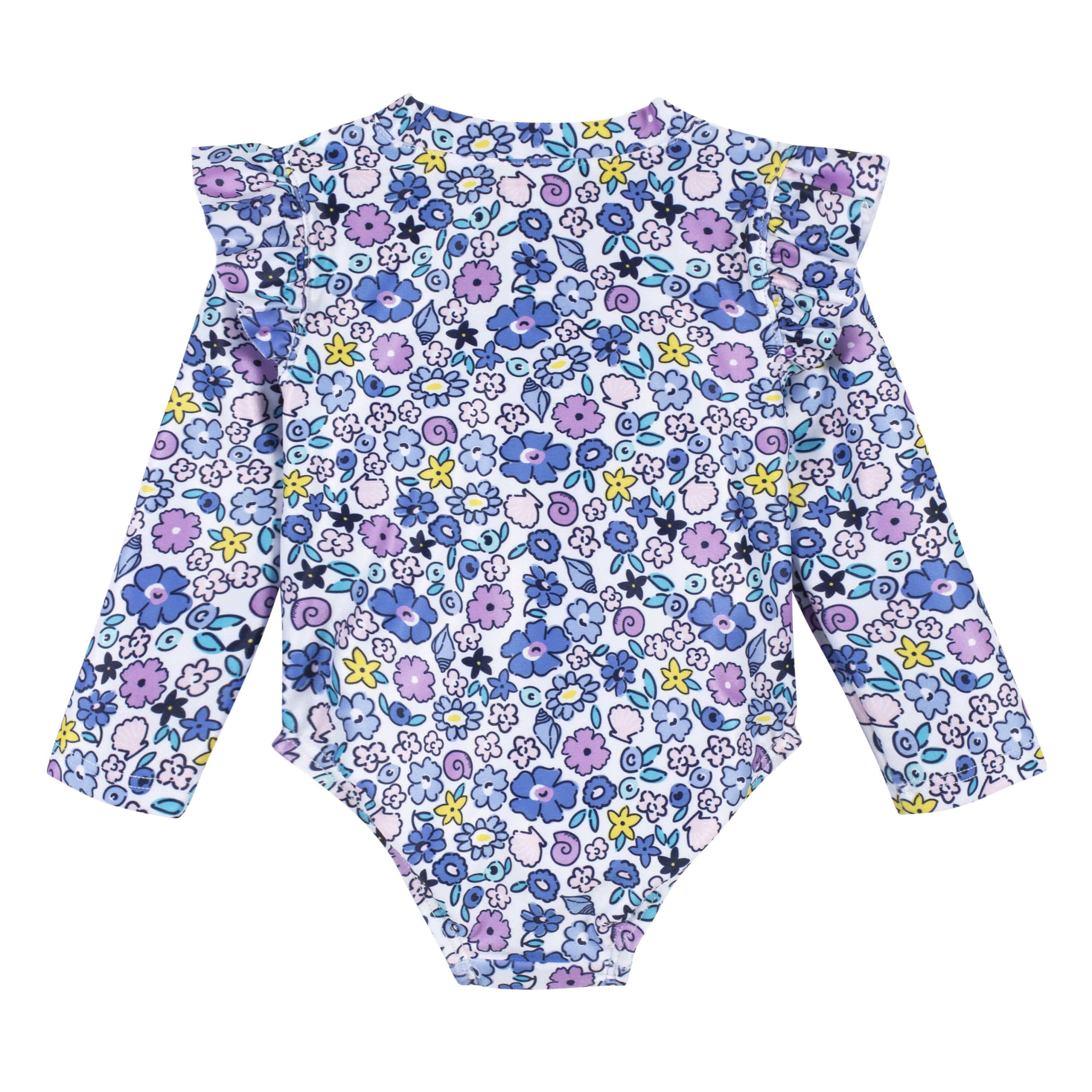 Baby & Toddler Girls UPF 50+ Vacation Vibes Rash Guard - Image 2