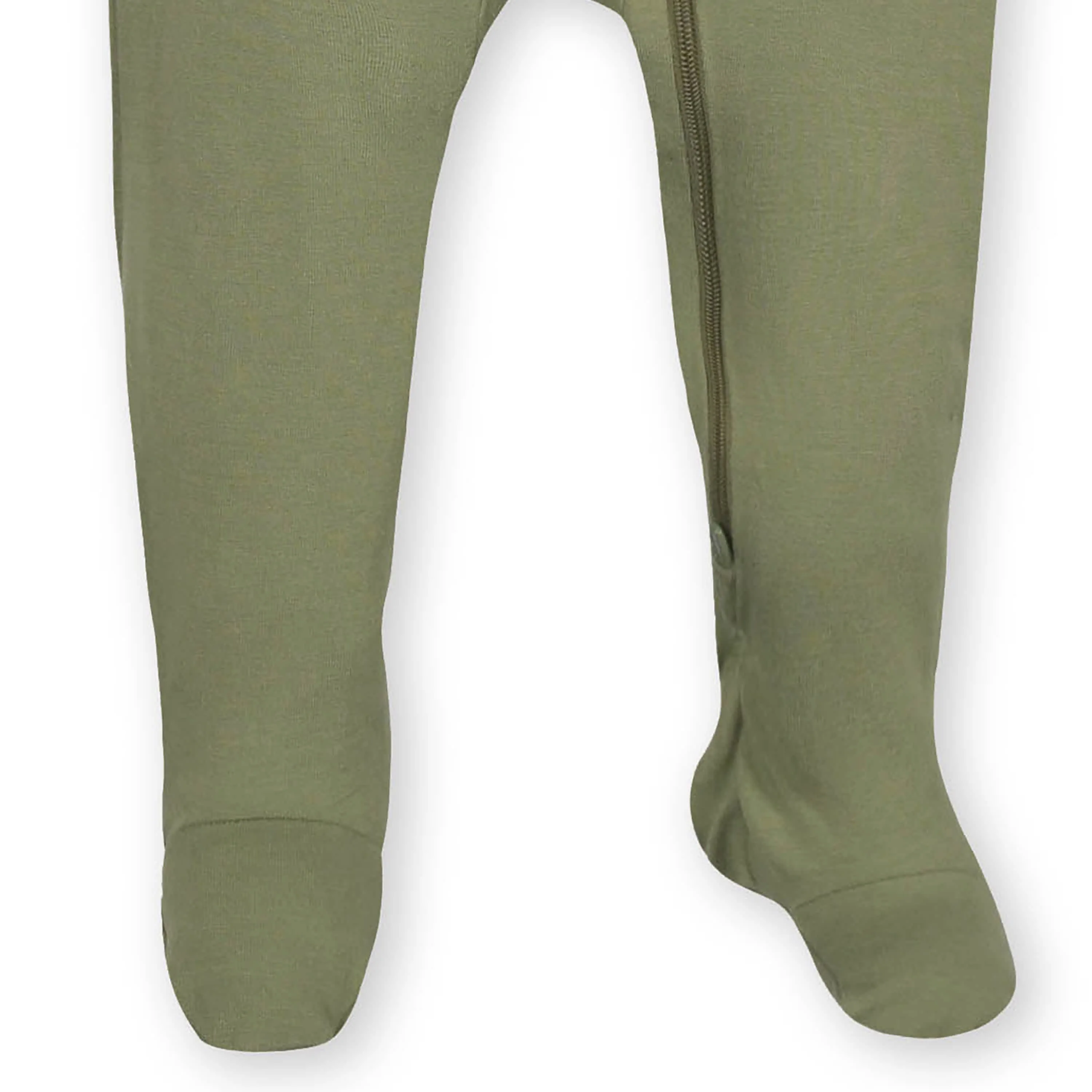 Baby & Toddler Moss Buttery Soft Viscose Made from Eucalyptus Snug Fit Footed Pajamas - Image 7