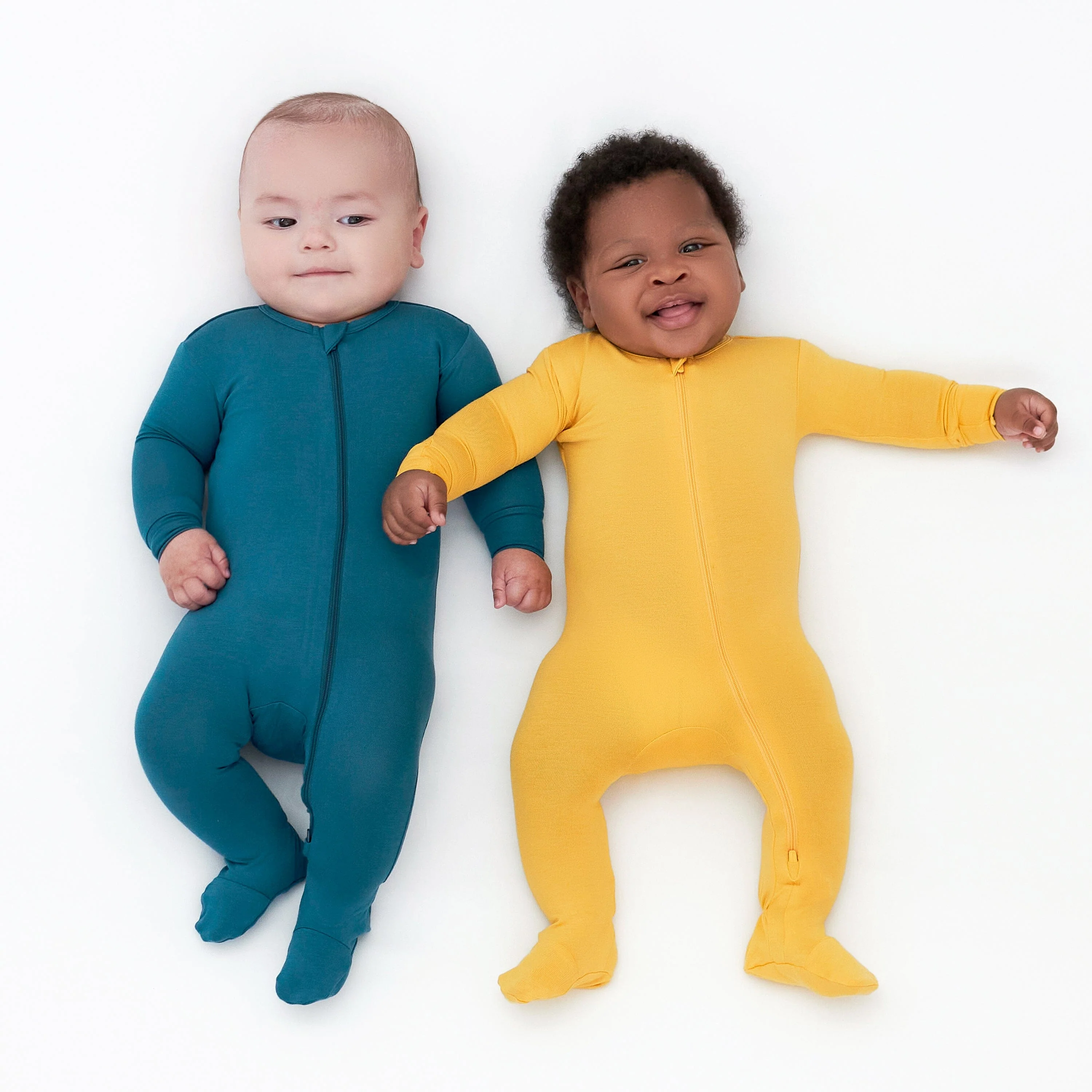 Baby & Toddler Honey Buttery Soft Viscose Made from Eucalyptus Snug Fit Footed Pajamas - Image 4