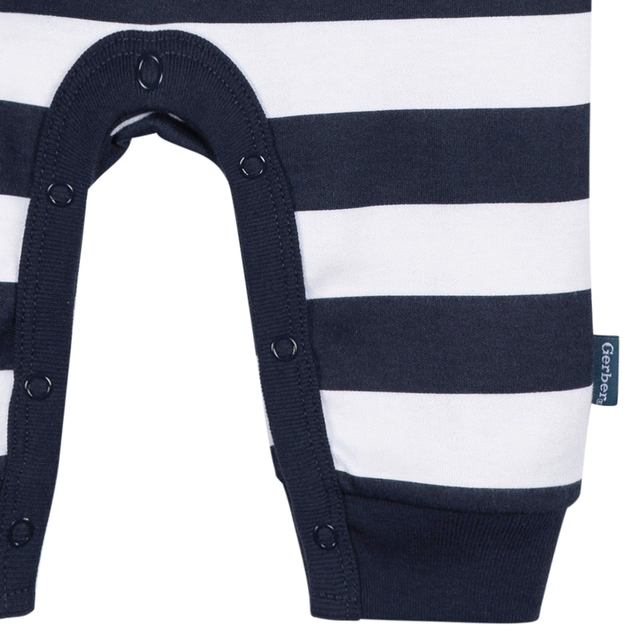 Baby Chicago Bears Football Romper with Pocket - Image 4
