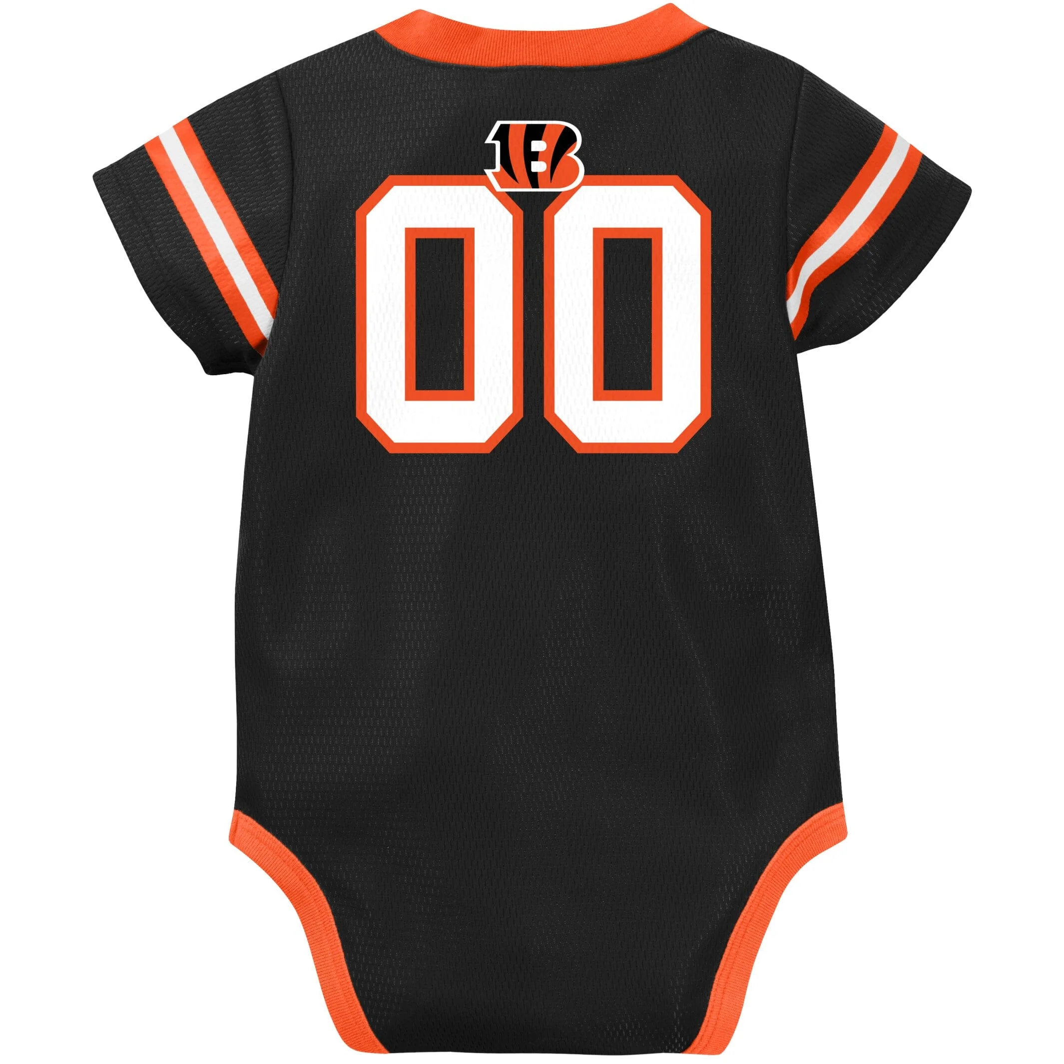 Baby Boys Cincinnati Bengals Short Sleeve Jersey Bodysuit - Image 5