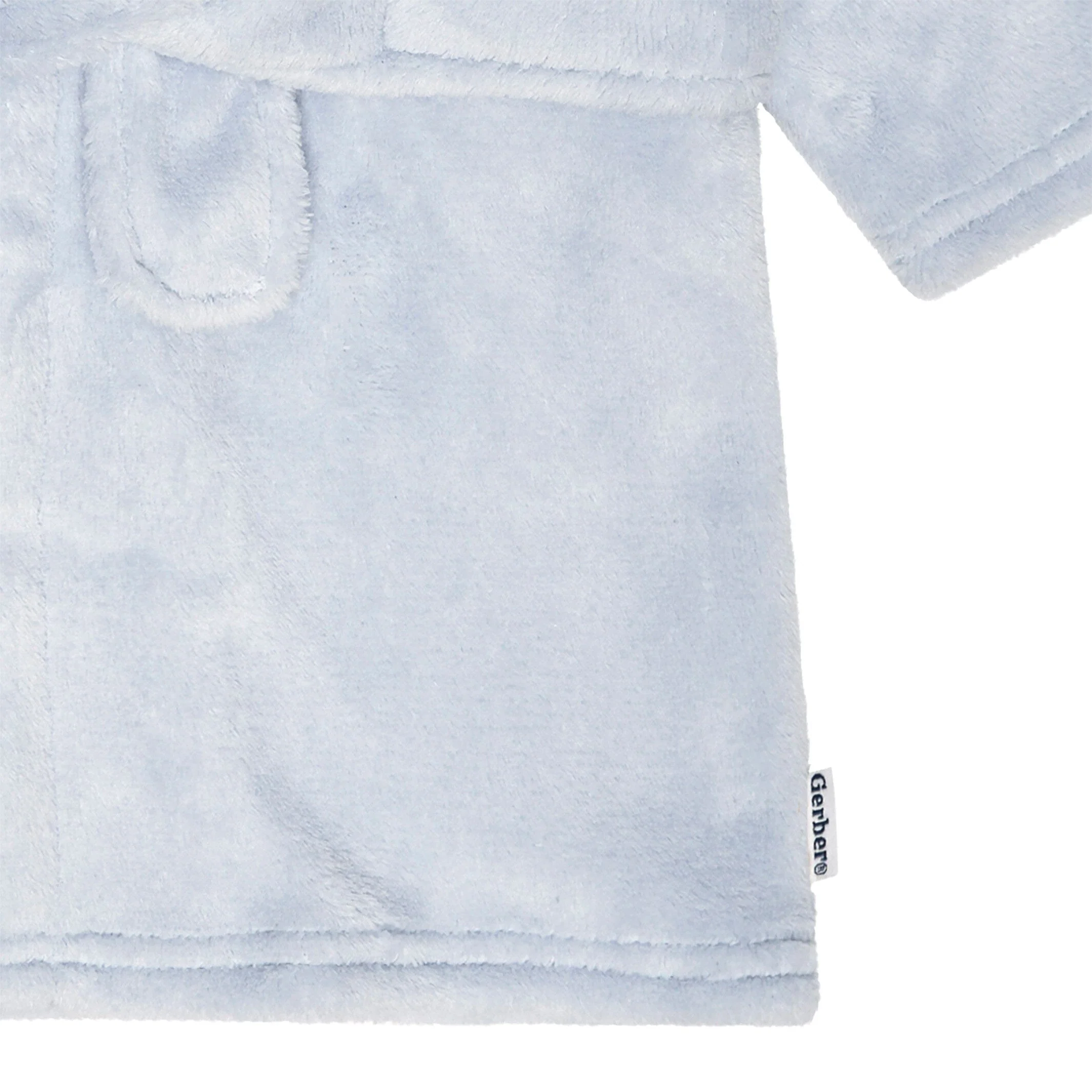 Embroidered Baby Boys Shark Robe - Image 7