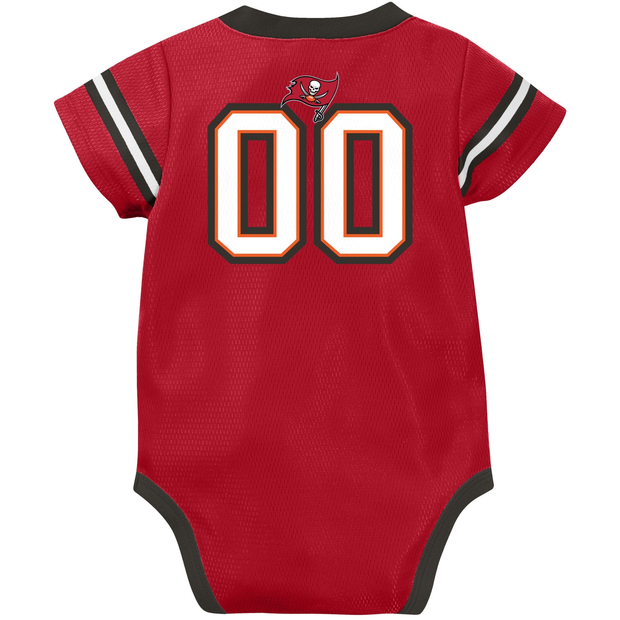Baby Boys Tampa Bay Buccaneers Short Sleeve Jersey Bodysuit - Image 5