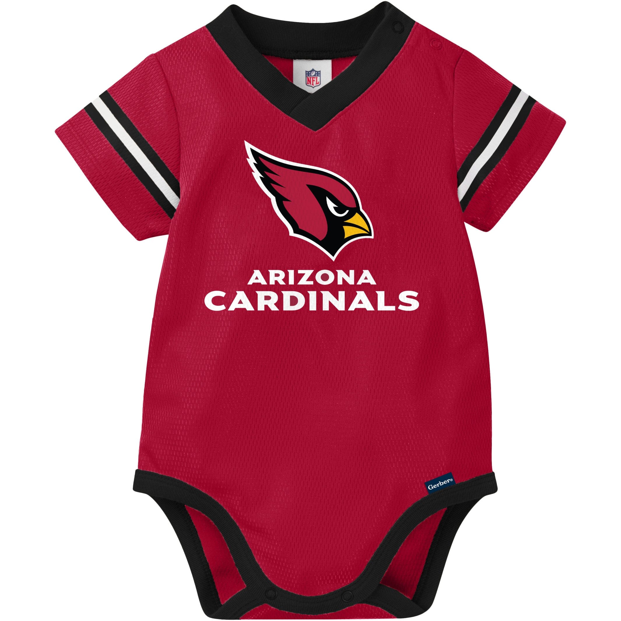 Baby Boys Arizona Cardinals Short Sleeve Jersey Bodysuit