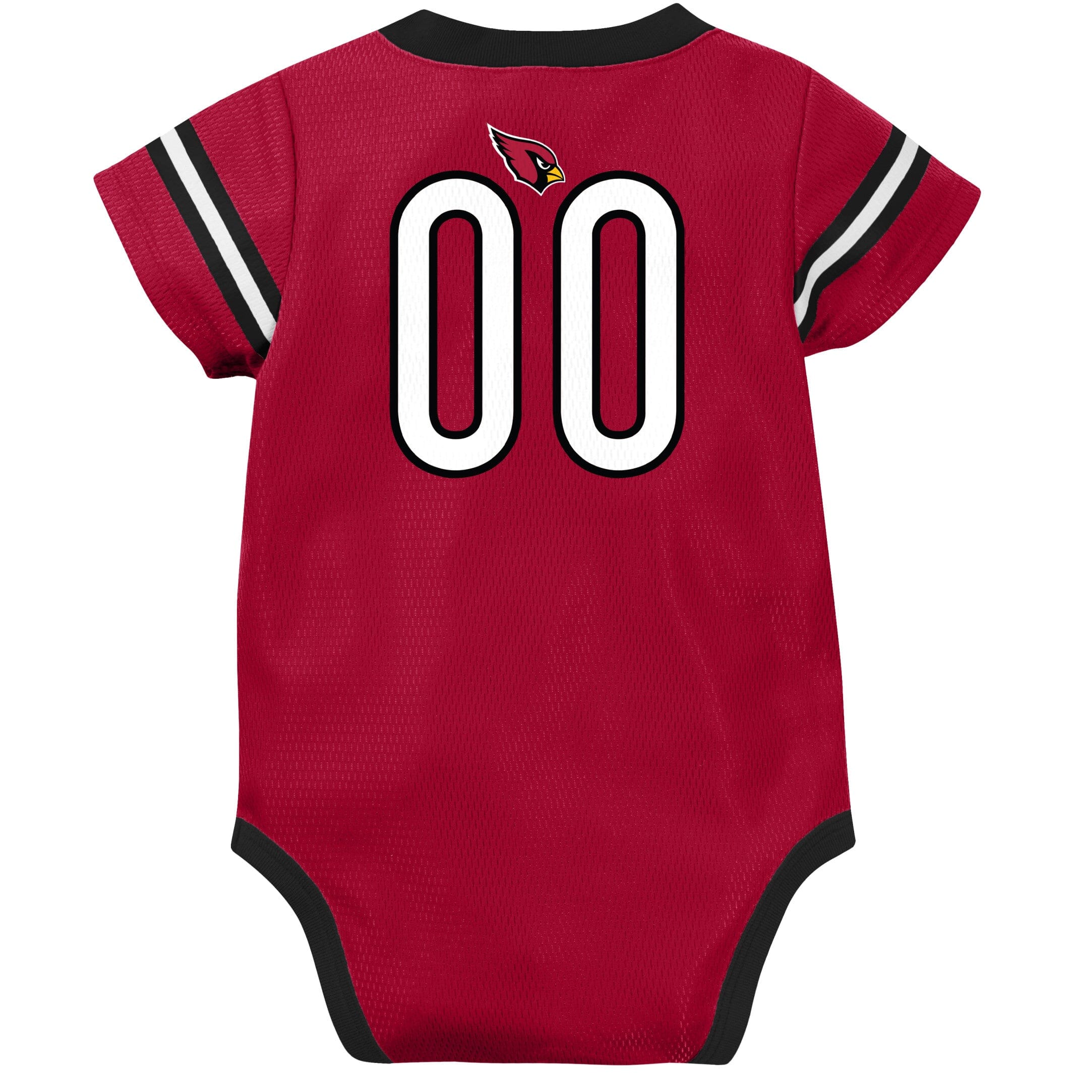 Baby Boys Arizona Cardinals Short Sleeve Jersey Bodysuit - Image 5