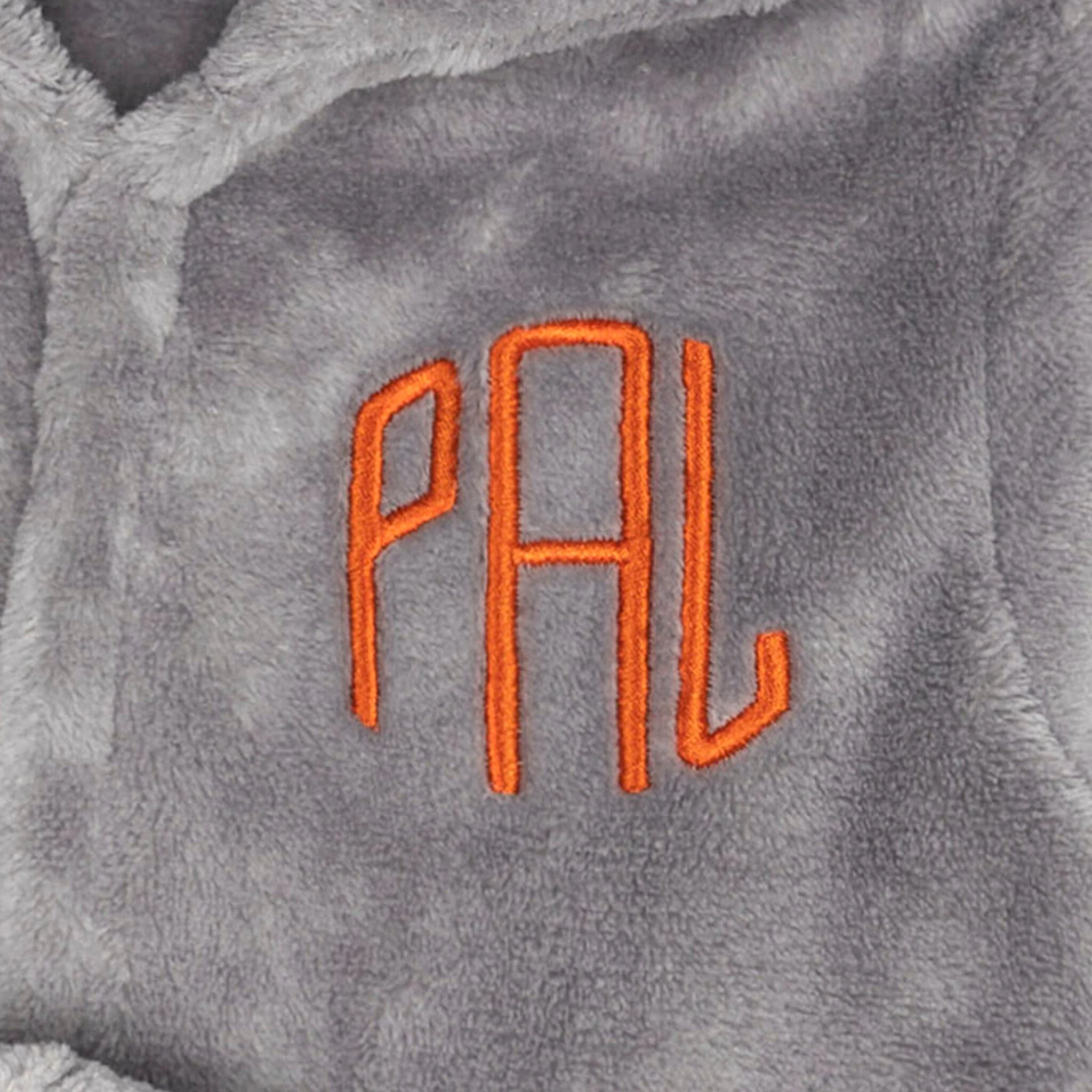 Embroidered Baby Boys Dino Robe - Image 2