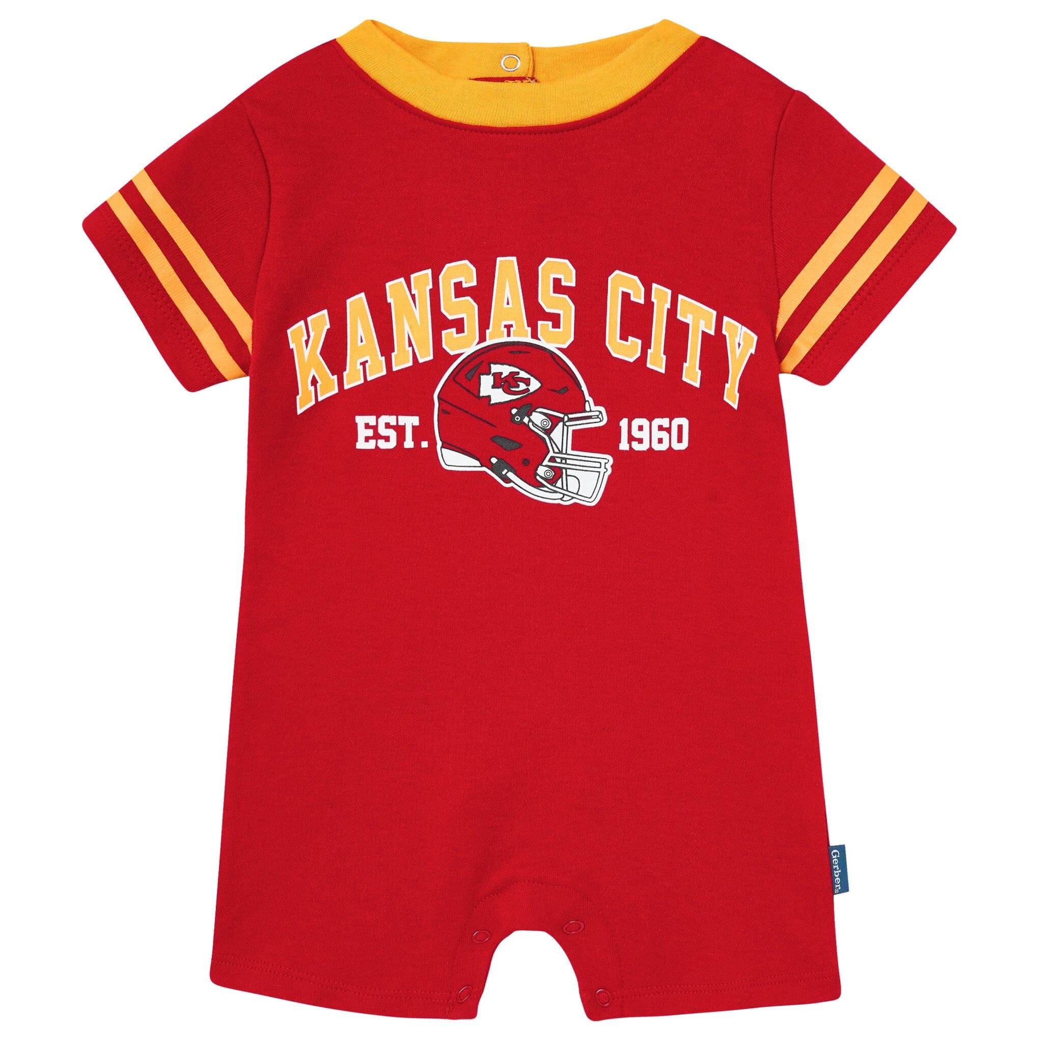 Baby Boys Kansas City Chiefs Romper
