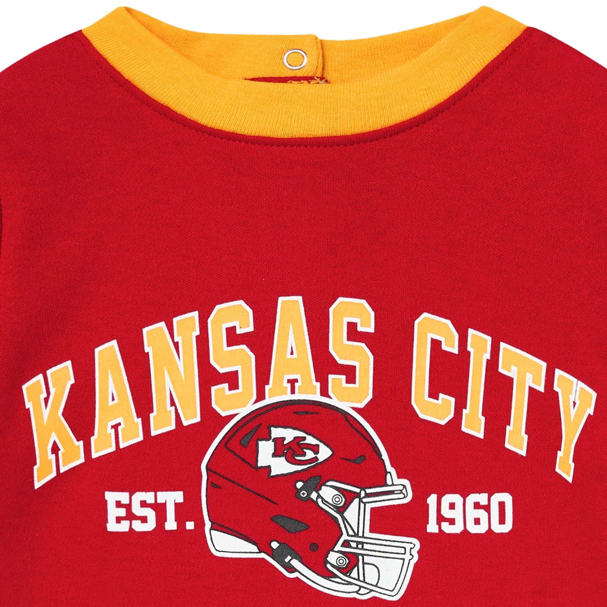 Baby Boys Kansas City Chiefs Romper - Image 2