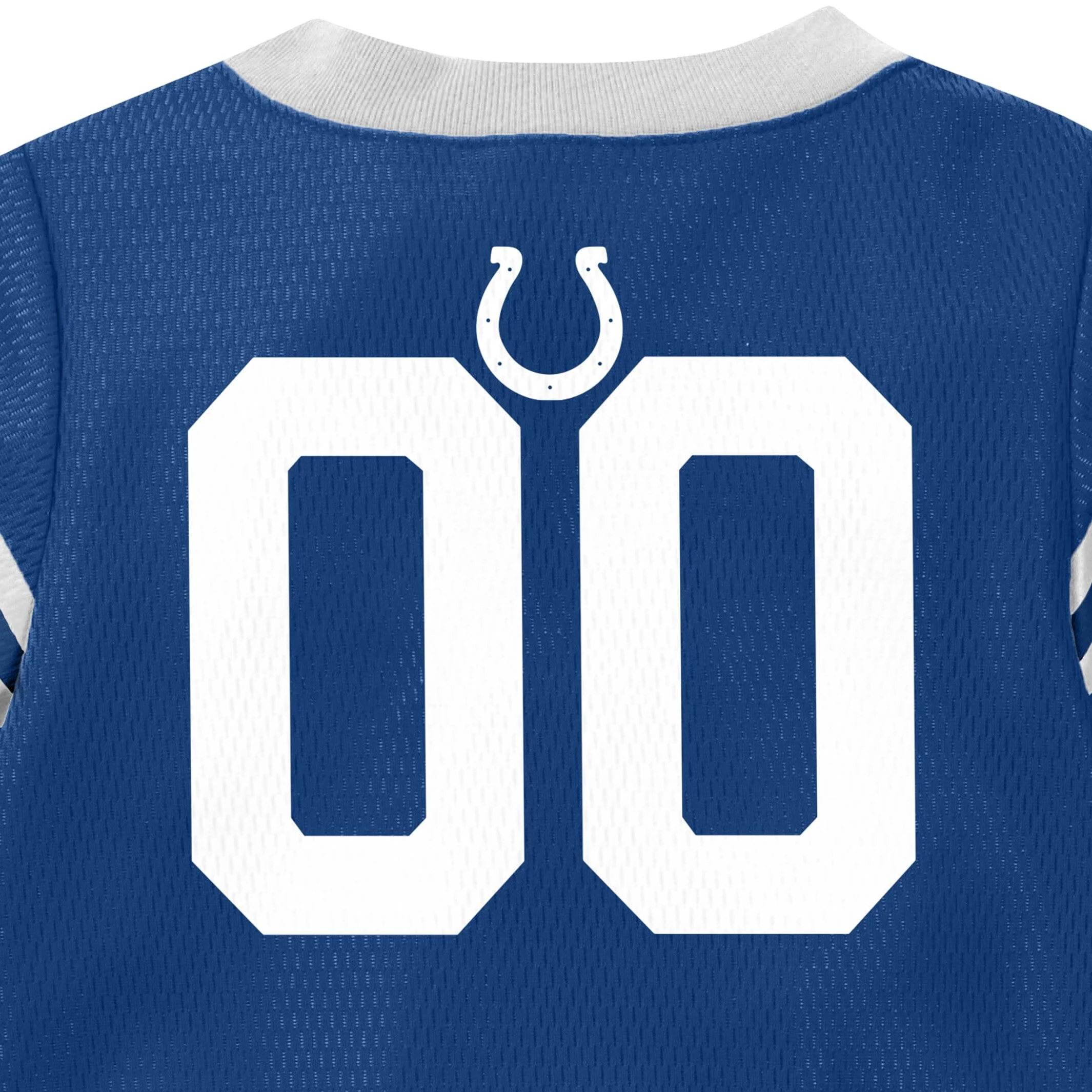 Baby Boys Indianapolis Colts Short Sleeve Jersey Bodysuit - Image 6