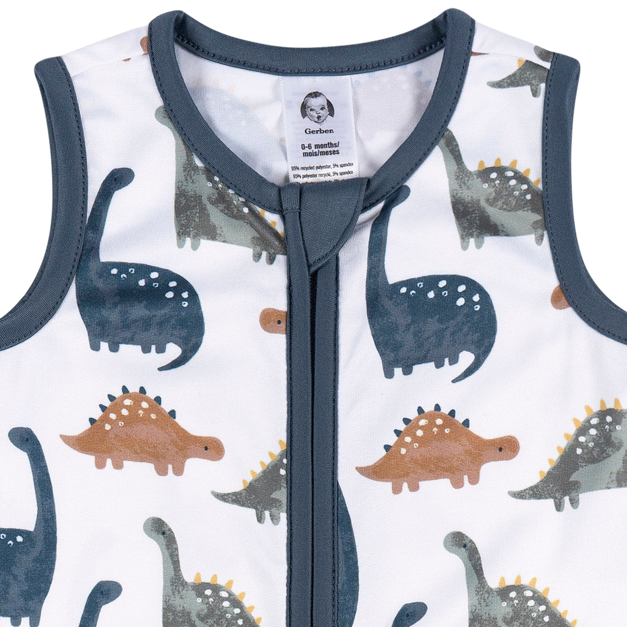Baby Boys Dino Time Sleepbag Wearable Blanket - Image 2