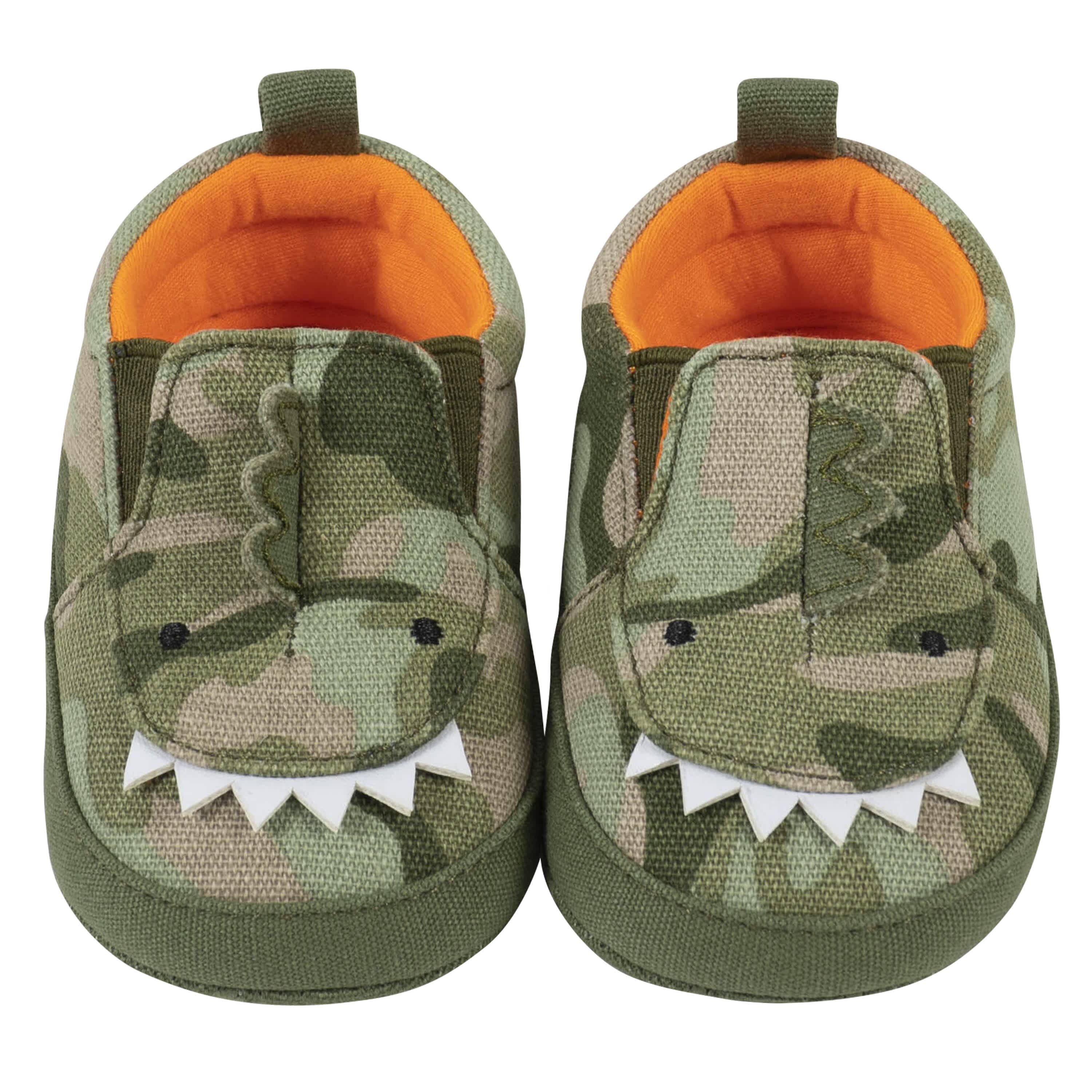 Baby Boys Camo Dinosaur Shoes, 3-6M - Image 3