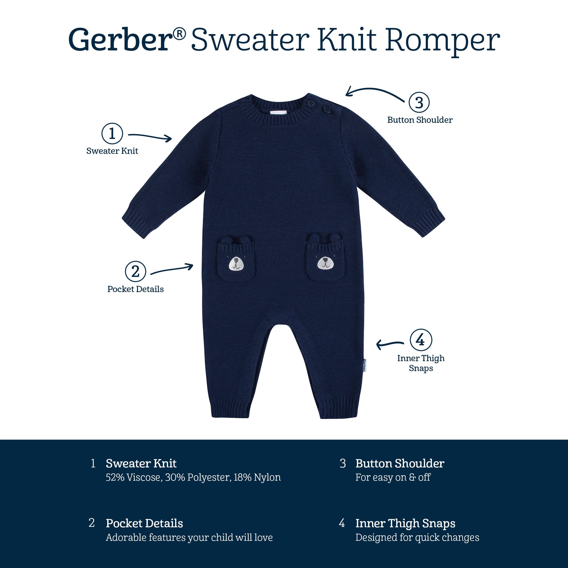 Baby Boys Dog Romper - Image 5