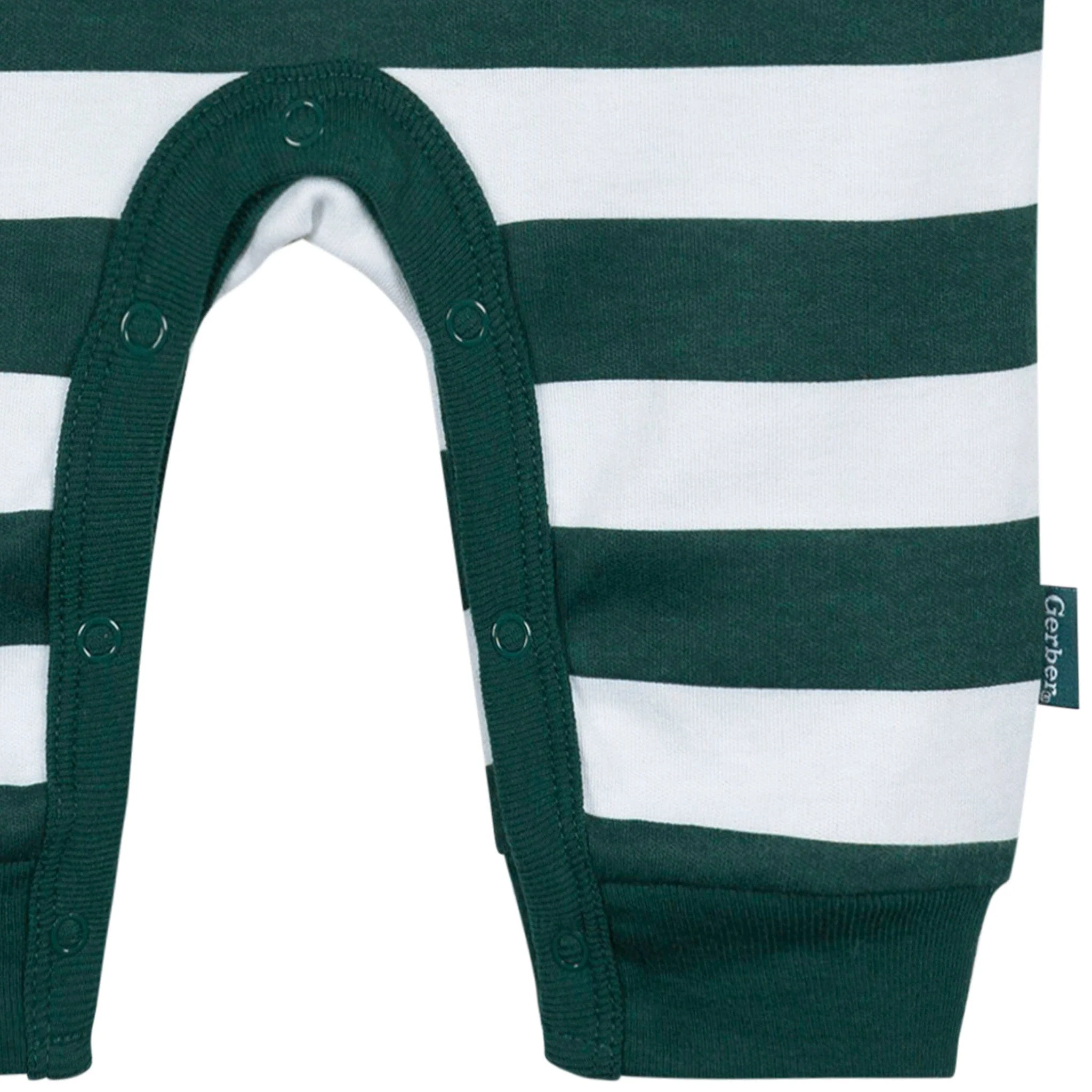 Baby Philadelphia Eagles Football Romper with Pocket - Image 4