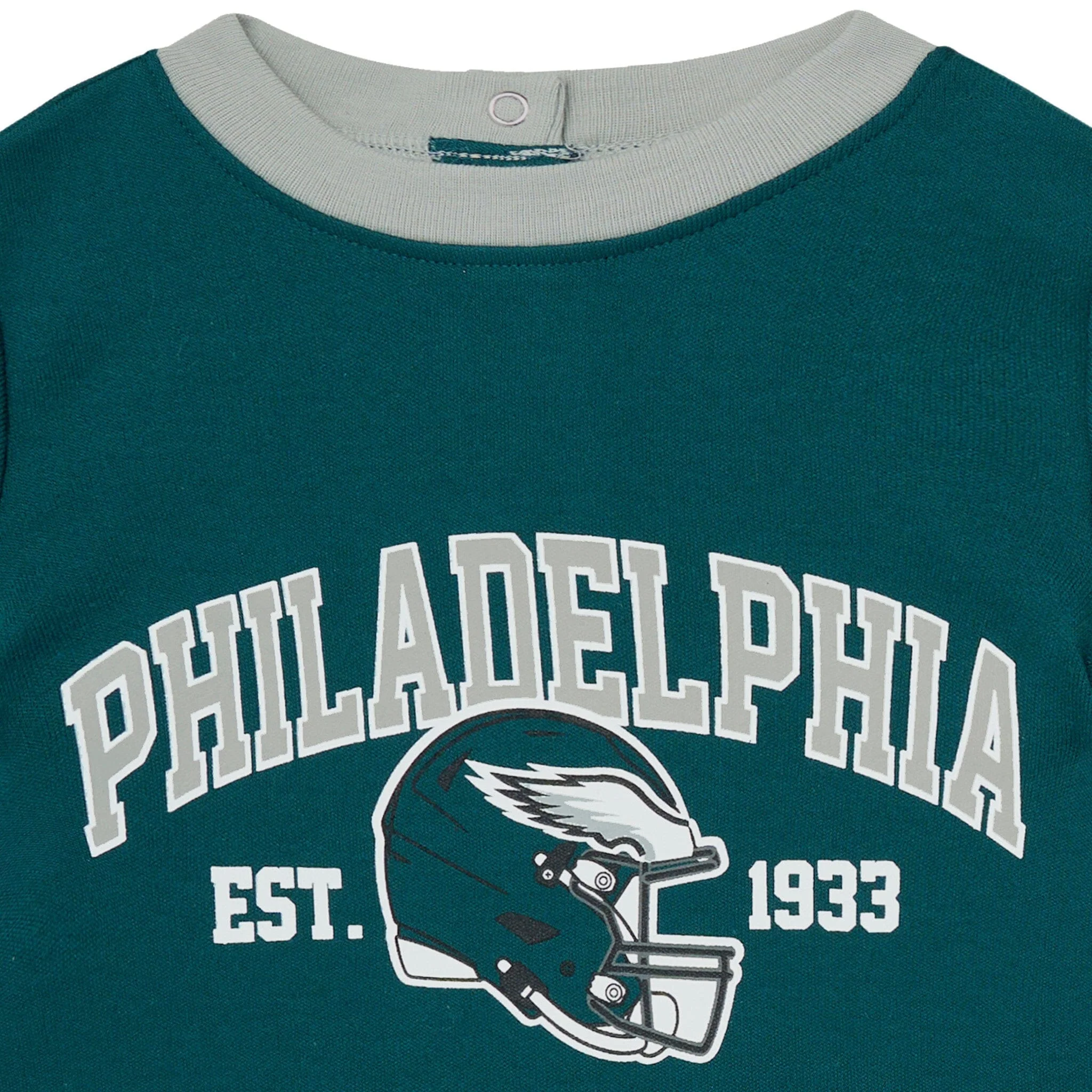 Baby Boys Philadelphia Eagles Romper - Image 2