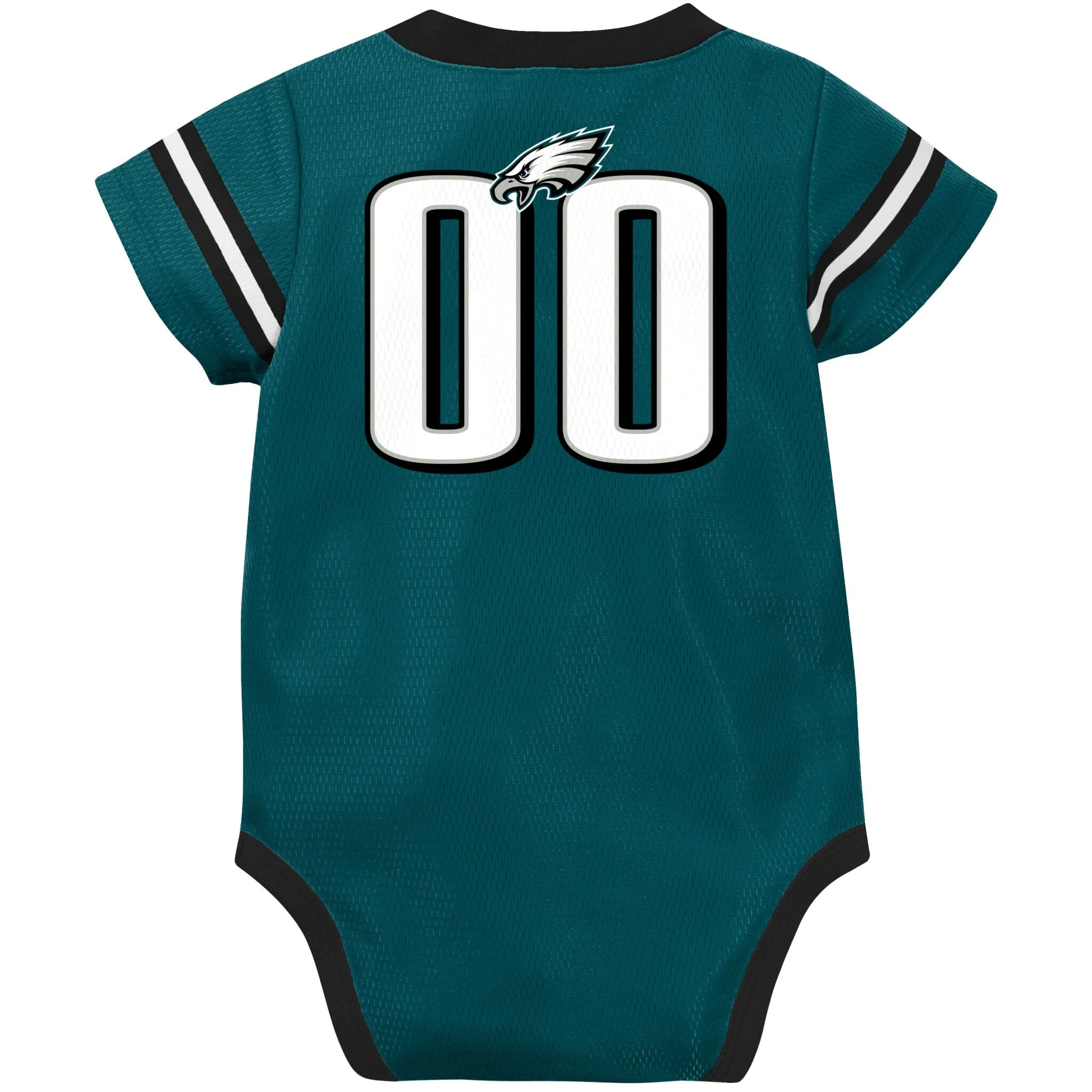 Baby Boys Philadelphia Eagles Short Sleeve Jersey Bodysuit - Image 5