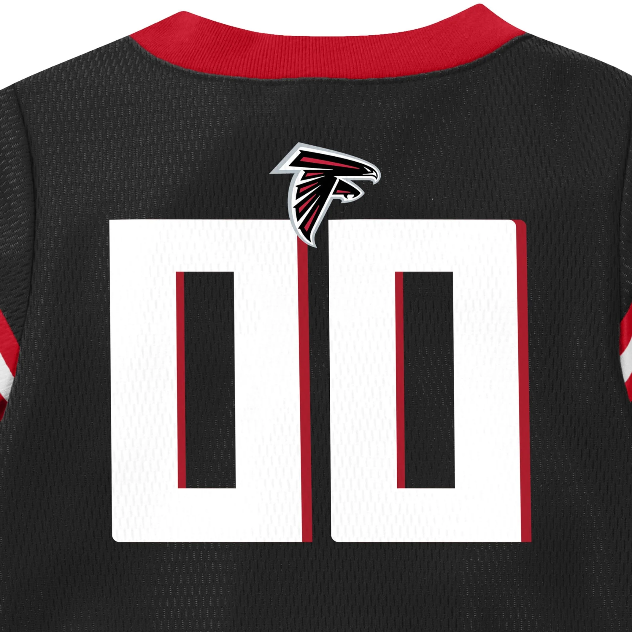 Baby Boys Atlanta Falcons Short Sleeve Jersey Bodysuit - Image 7