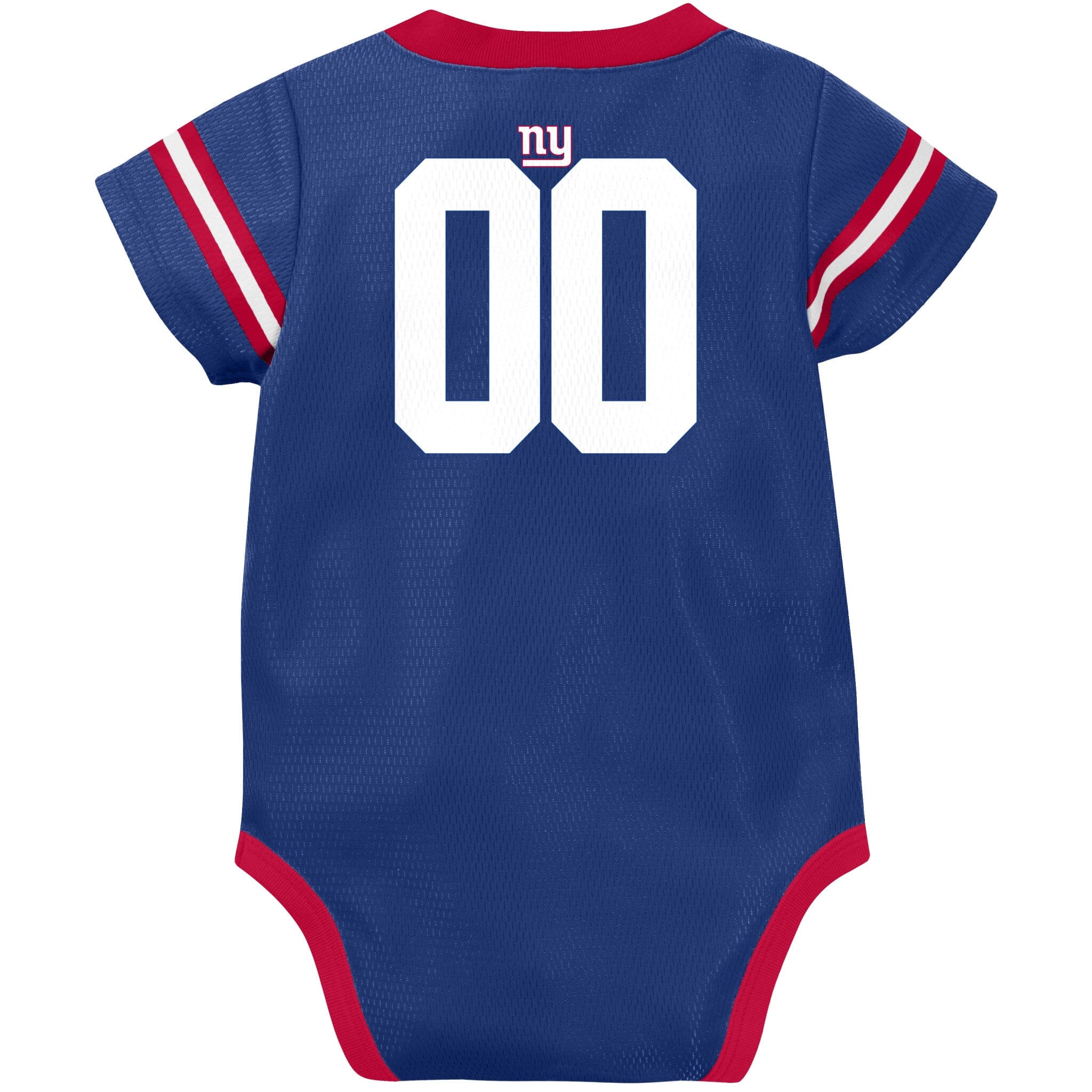 Baby Boys New York Giants Short Sleeve Jersey Bodysuit - Image 6