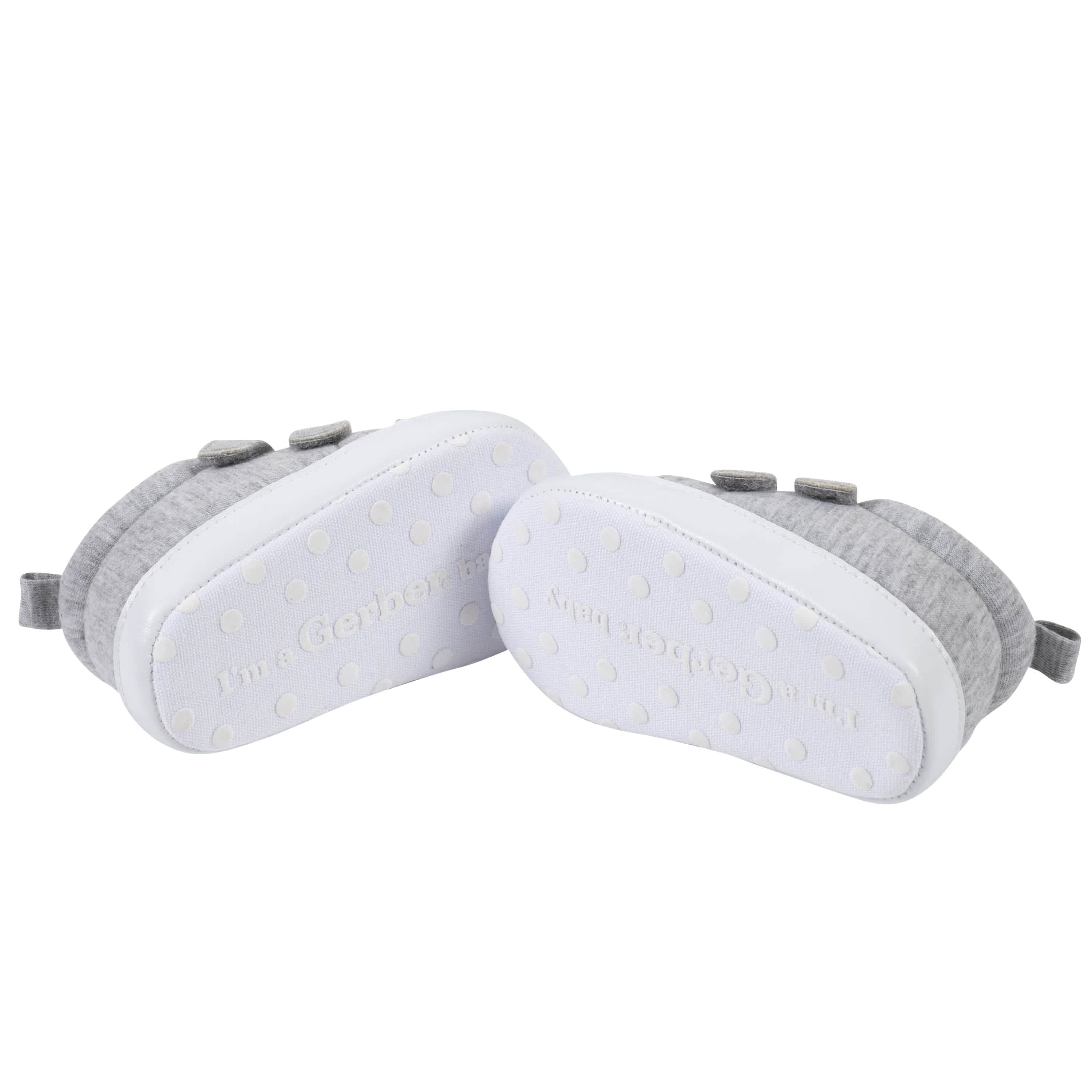 Baby Neutral Heather Gray Sneakers - Image 5