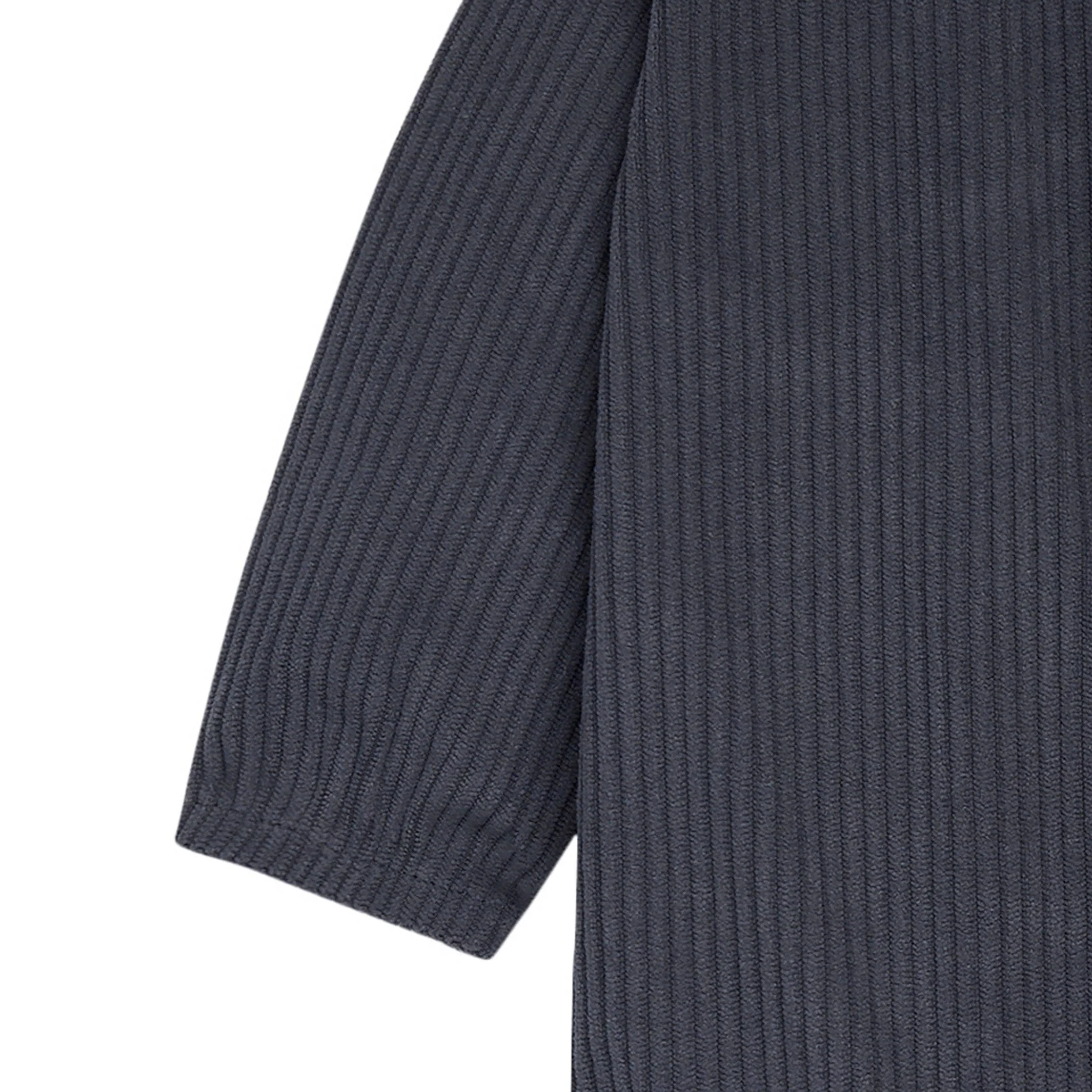 Baby Boys Navy Corduroy Romper - Image 4