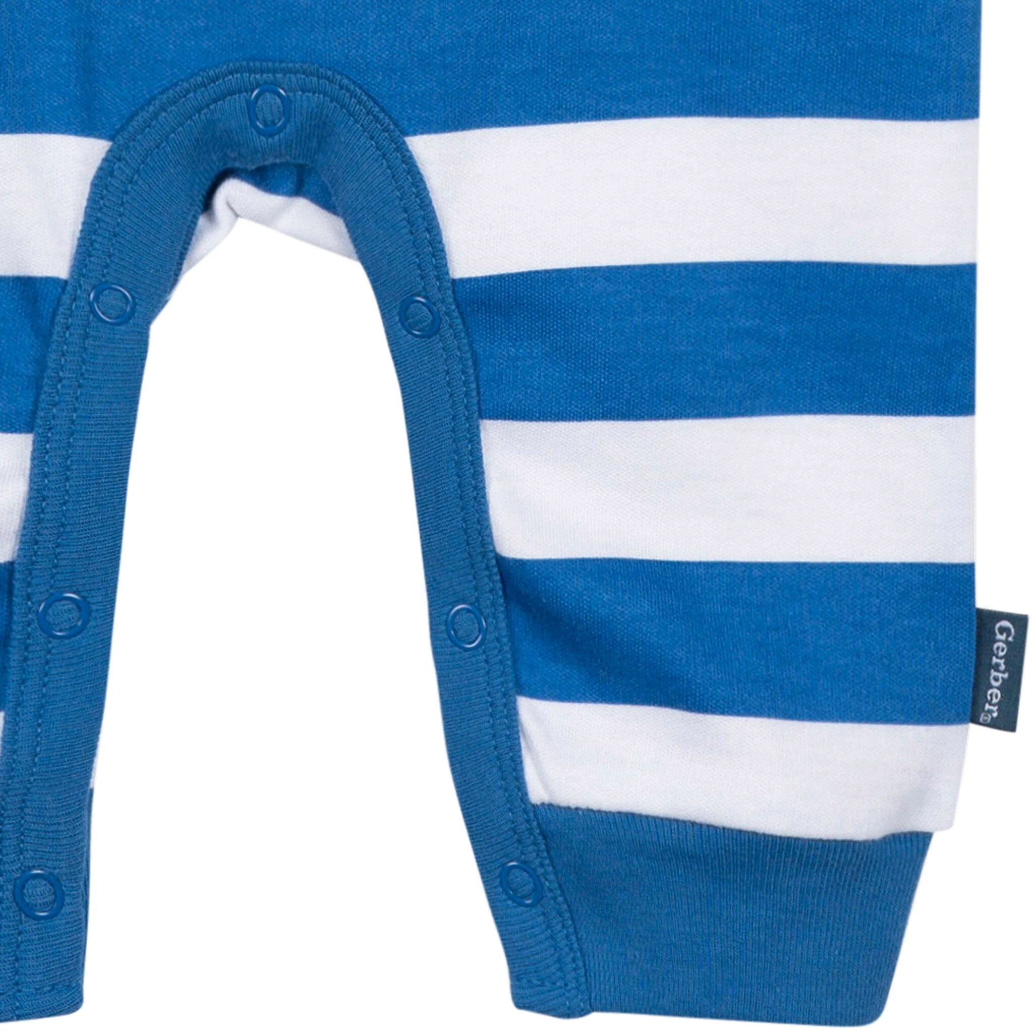 Baby Detroit Lions Football Romper with Pocket - Image 4