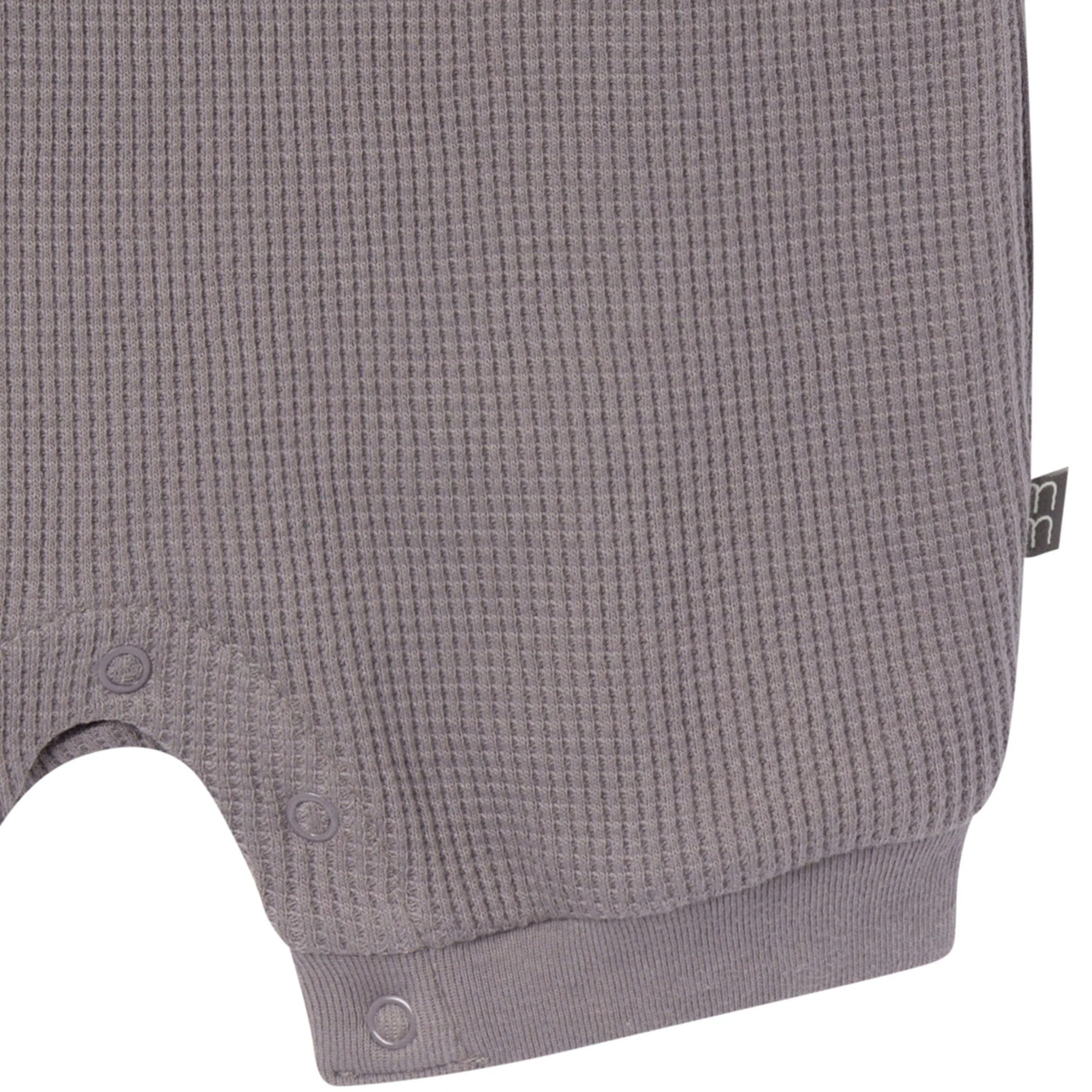 Baby Boys Medium Grey Sleeveless Romper - Image 4
