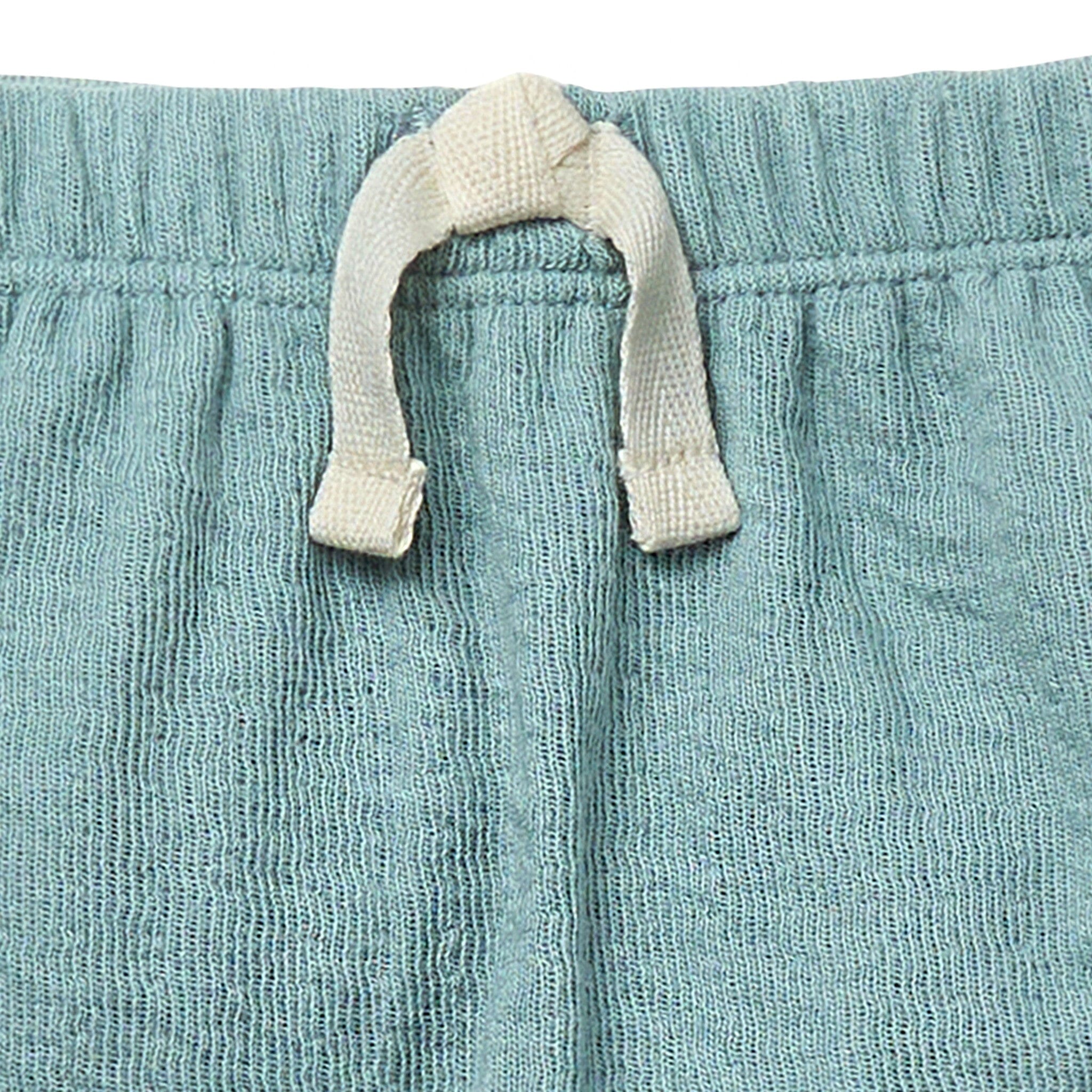 Baby Boys Teal Harem Pants - Image 2