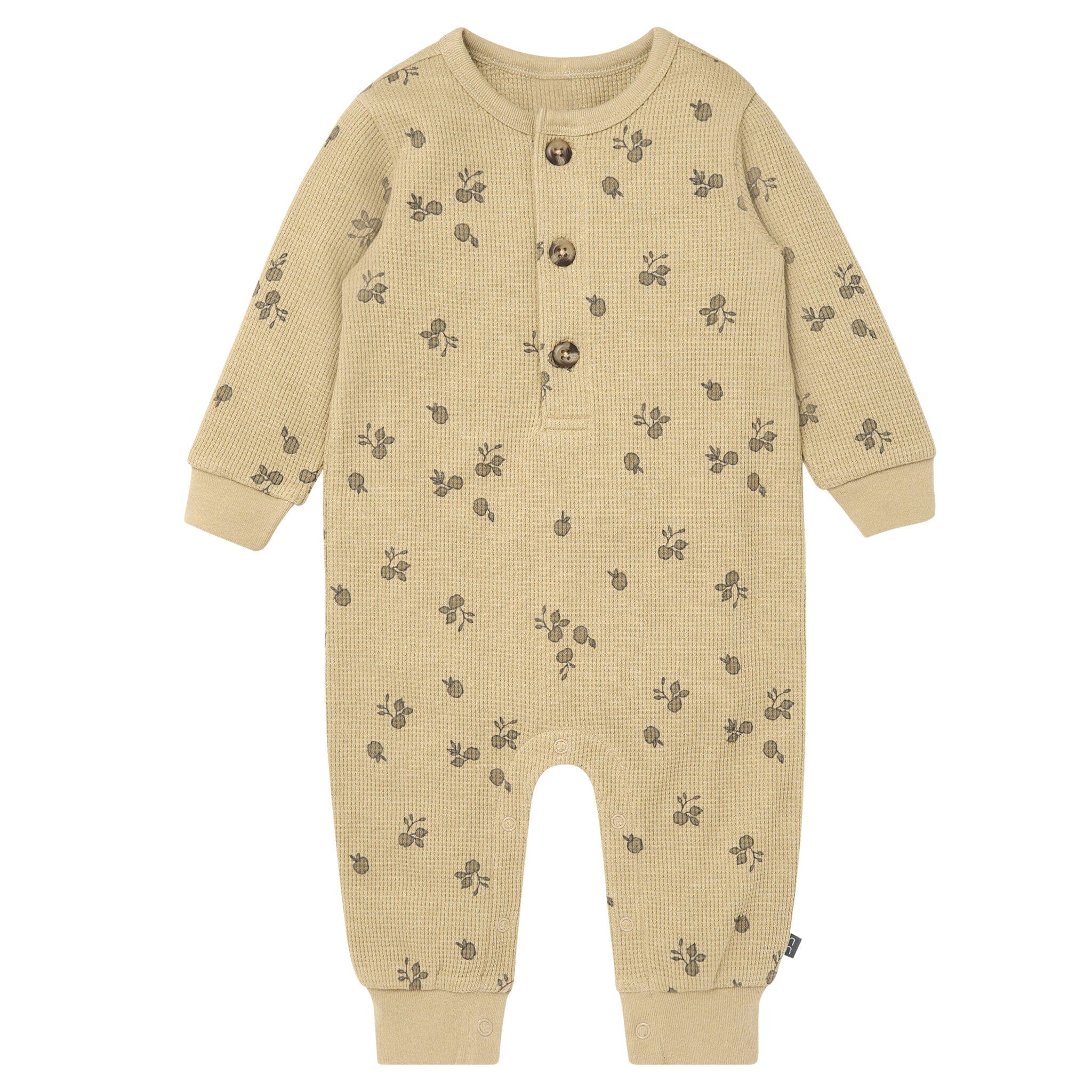 Baby Boys Apple Waffle Slouch Romper