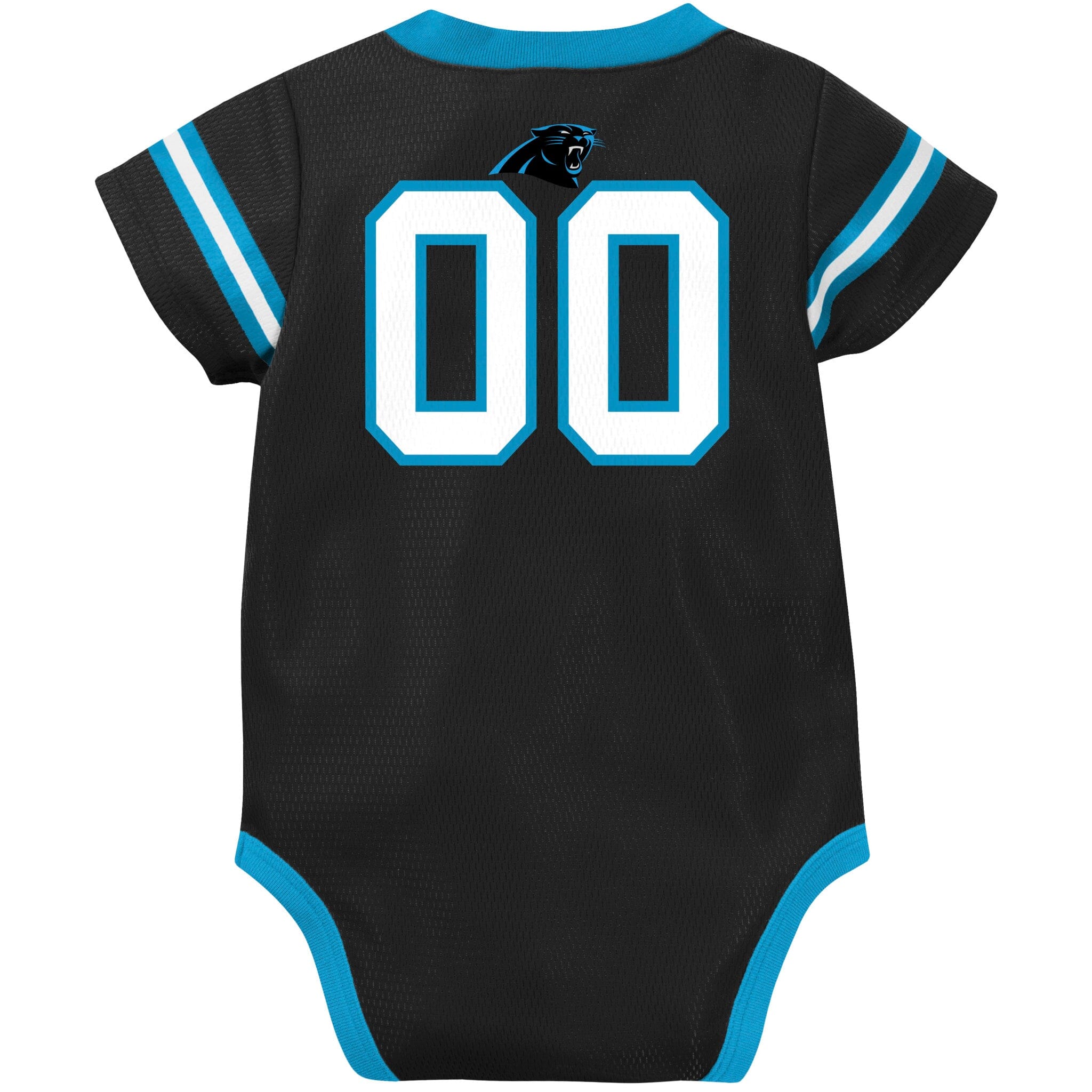 Baby Boys Carolina Panthers Short Sleeve Jersey Bodysuit - Image 5