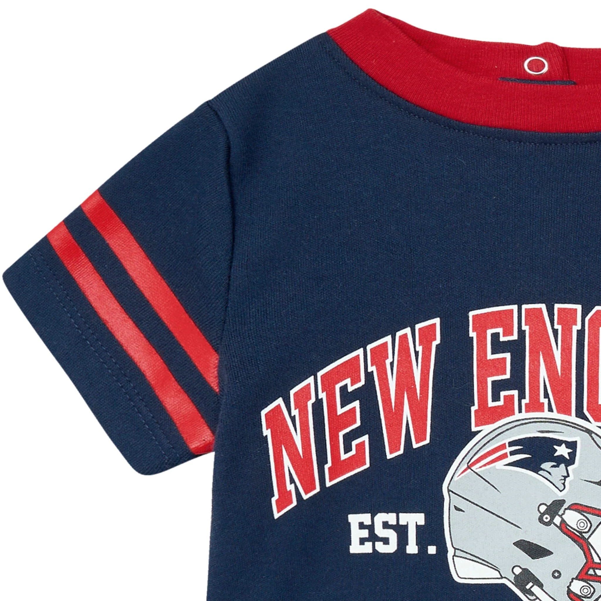 Baby Boys New England Patriots Romper - Image 2