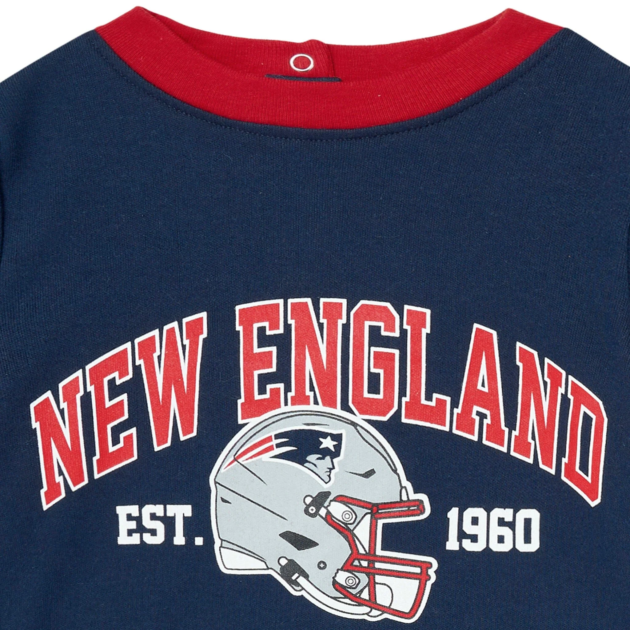 Baby Boys New England Patriots Romper - Image 3