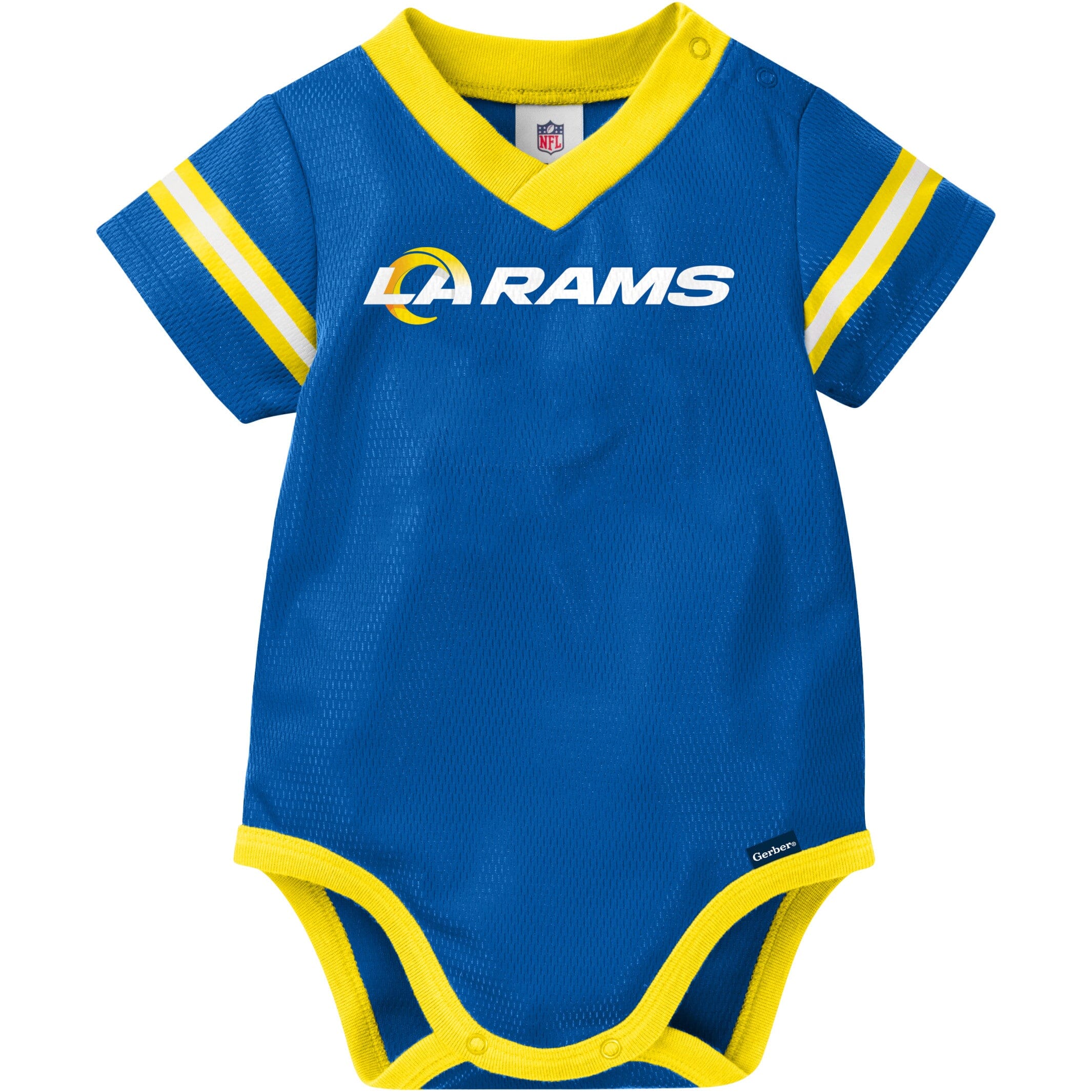 Baby Boys Los Angeles Rams Short Sleeve Jersey Bodysuit