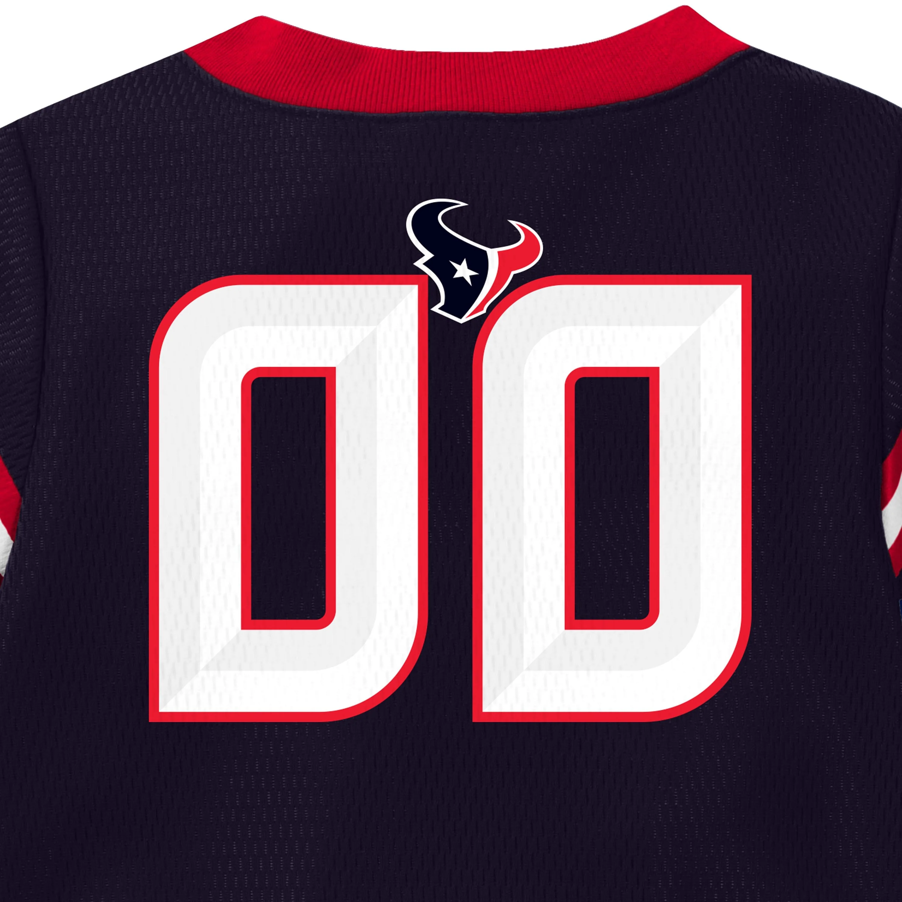 Baby Boys Houston Texans Short Sleeve Jersey Bodysuit - Image 6