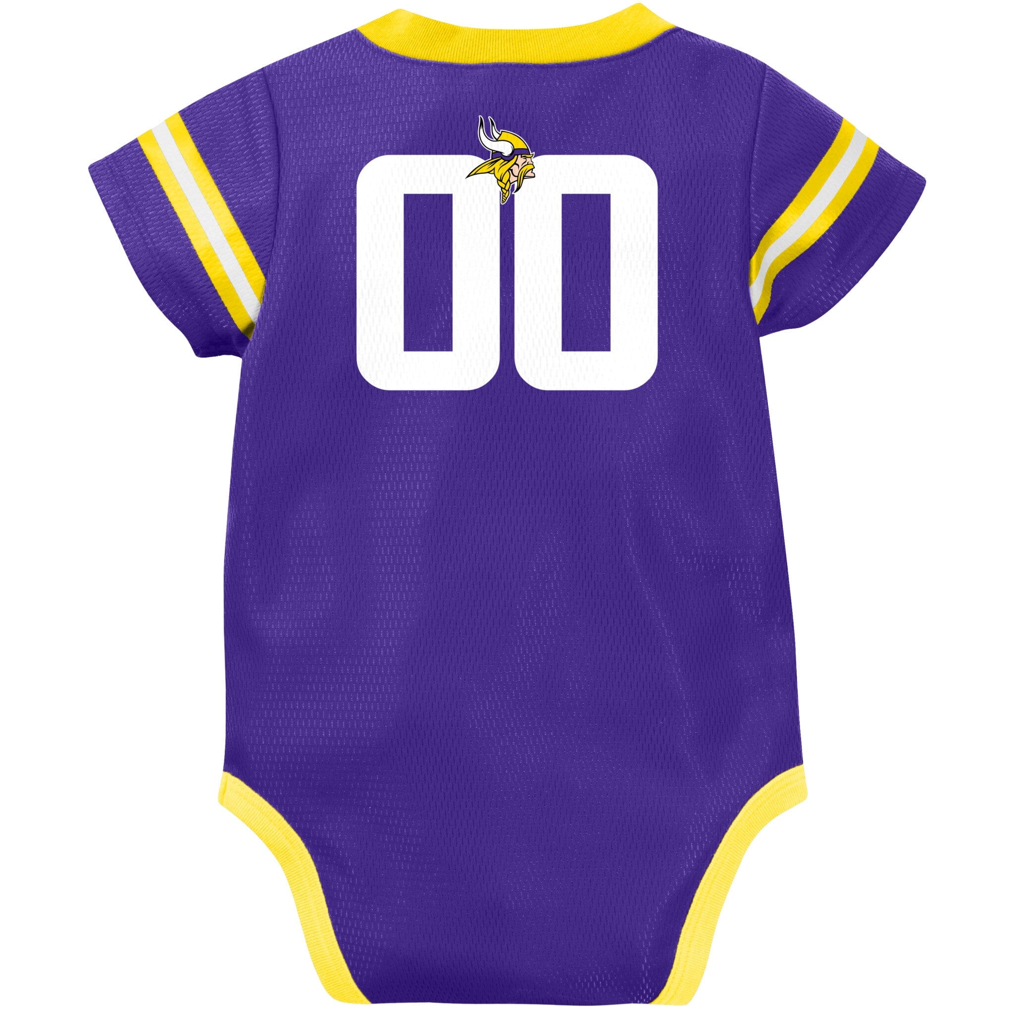 Baby Boys Minnesota Vikings Short Sleeve Jersey Bodysuit - Image 8