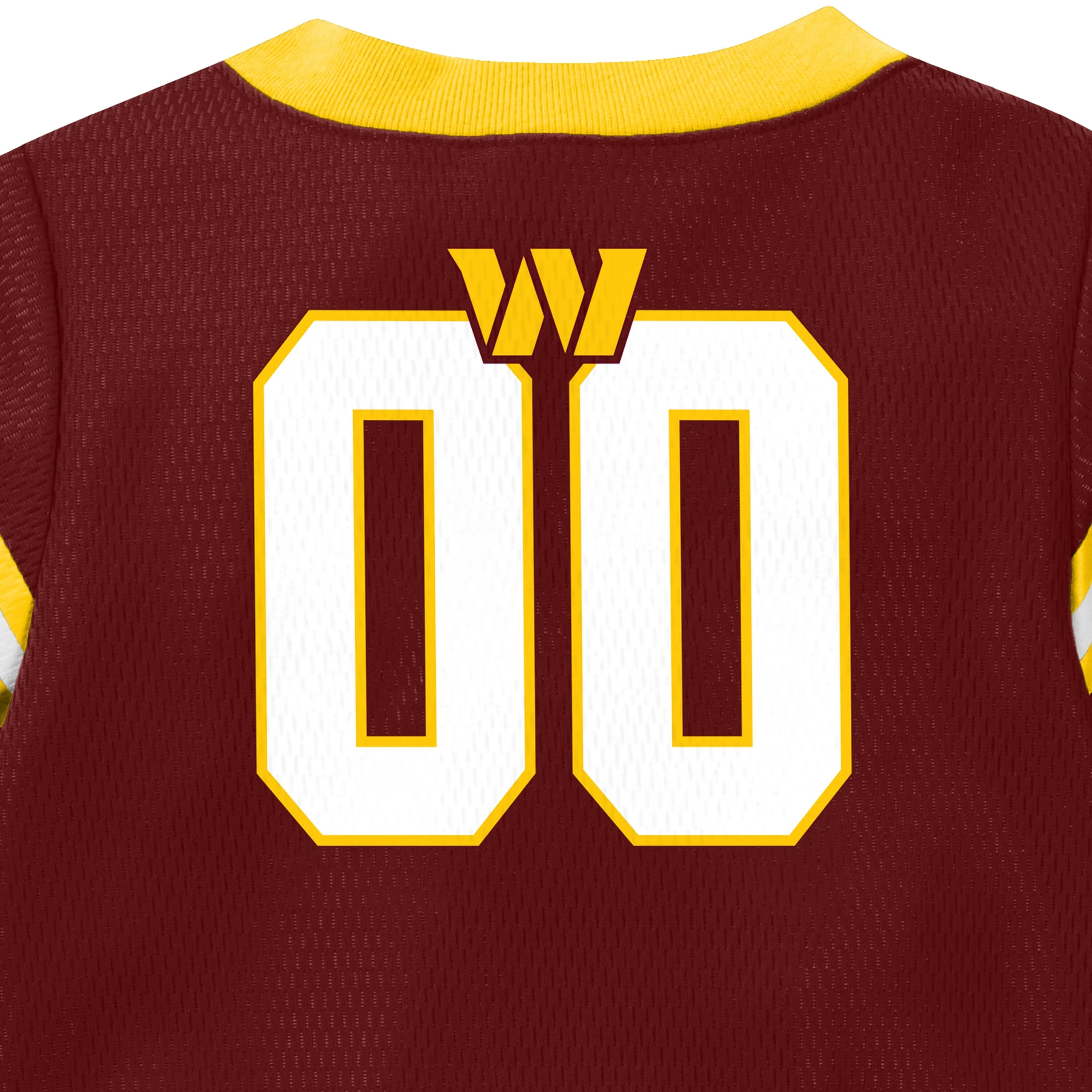 Baby Boys Washington Commanders Short Sleeve Jersey Bodysuit - Image 5