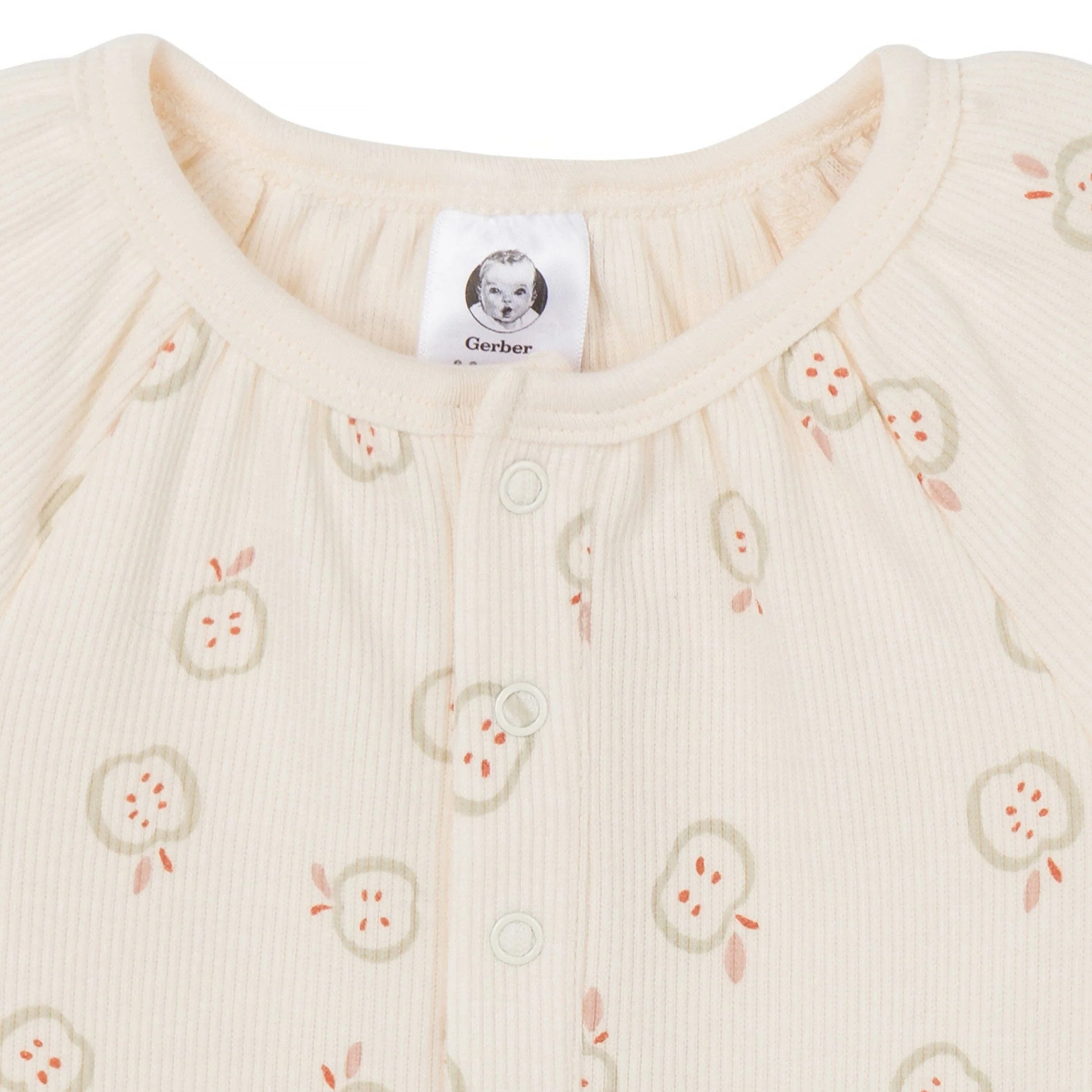 Baby Girls Apples Dress - Image 2