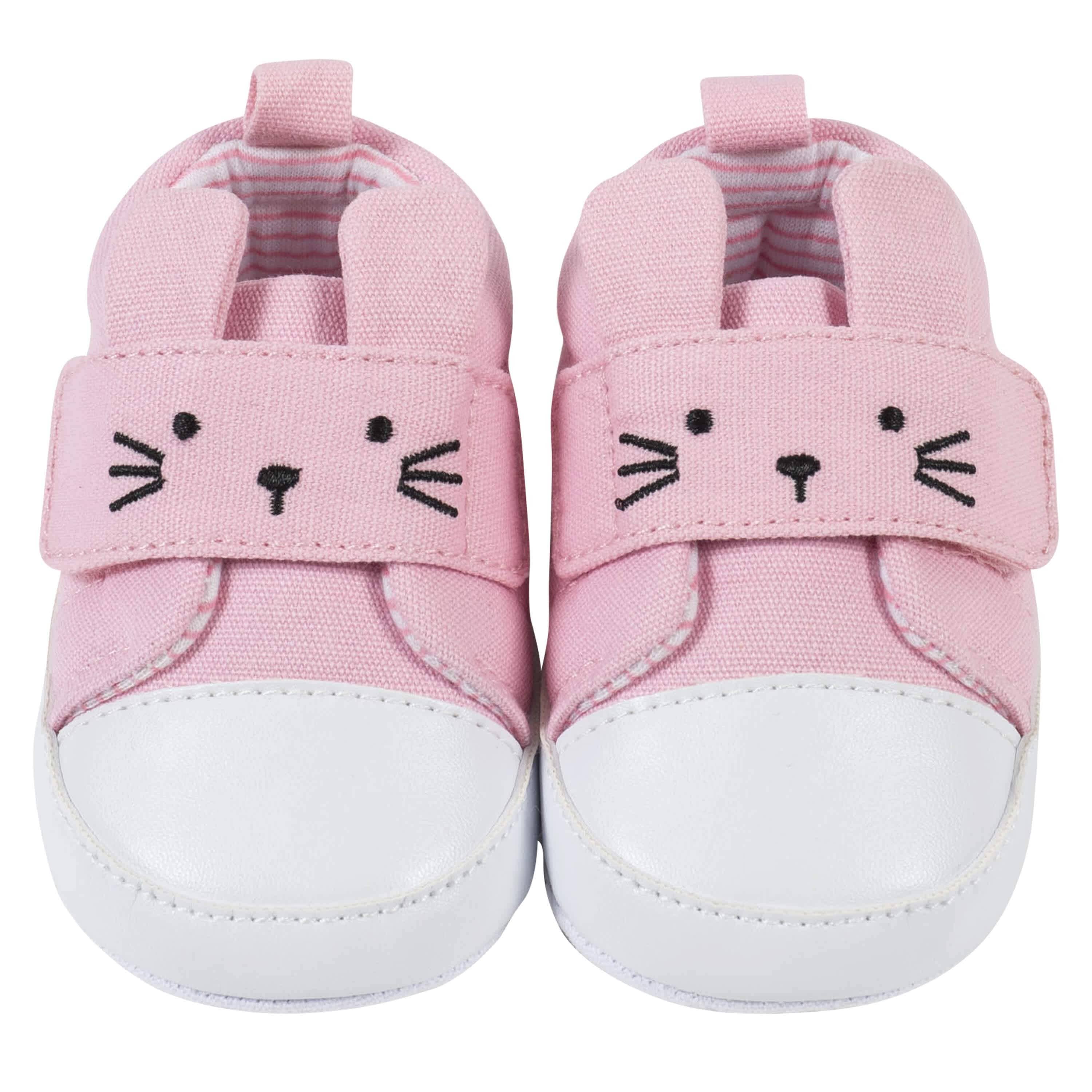 Baby Girls Pink Bunny Shoes - Image 3