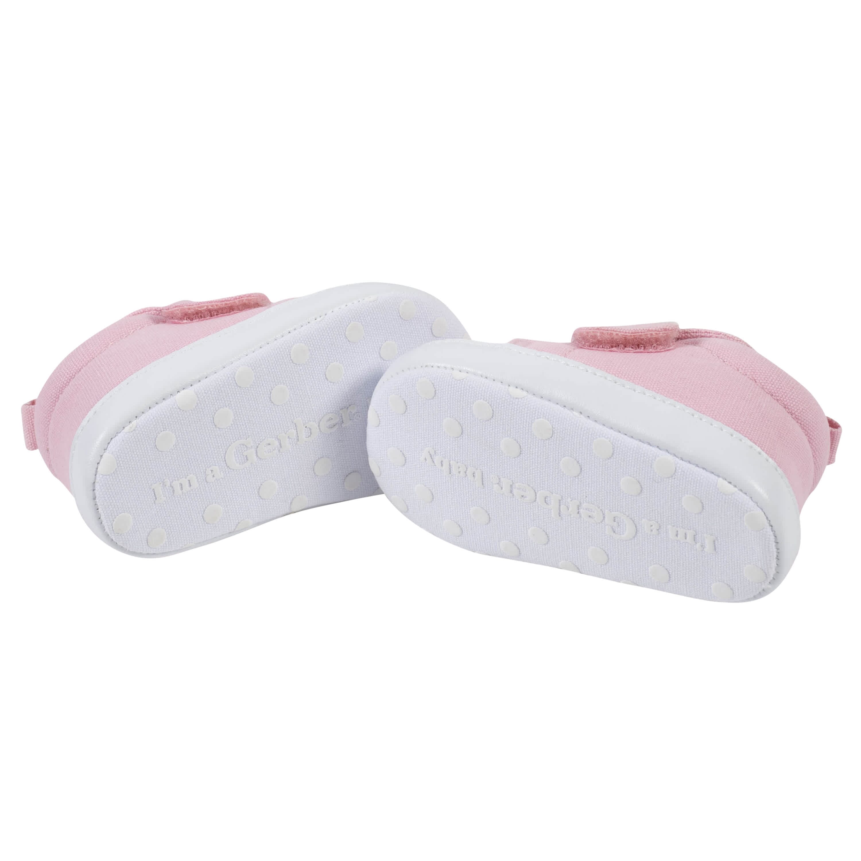 Baby Girls Pink Bunny Shoes - Image 4